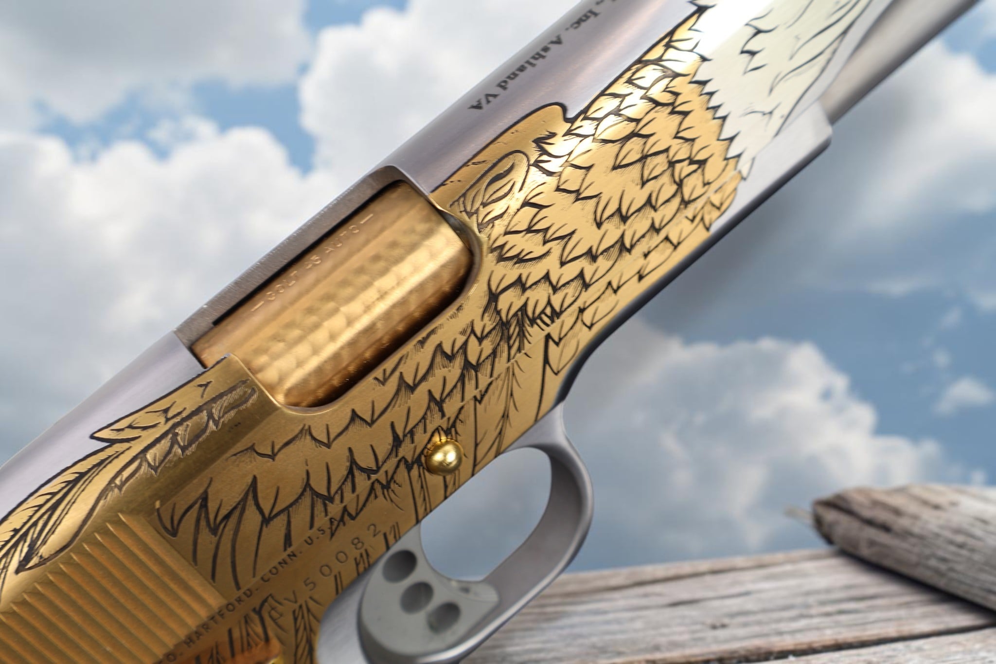 Colt 1911 45acp ONE of 2500 OLD GLORY #215 - Image 11
