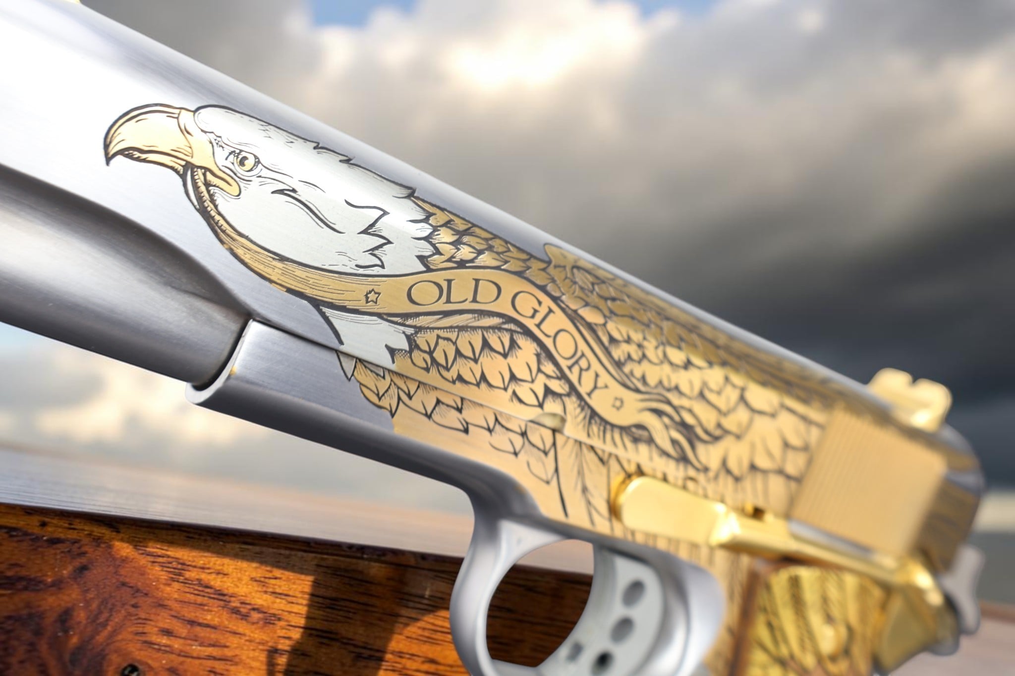 Colt 1911 45acp ONE of 2500 OLD GLORY #215 - Image 14