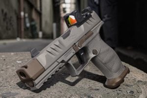SK Customs Gun Metal/Bronze Walther PDP Pro 9mm FS 4.5" 20+1 with Plate and RMR