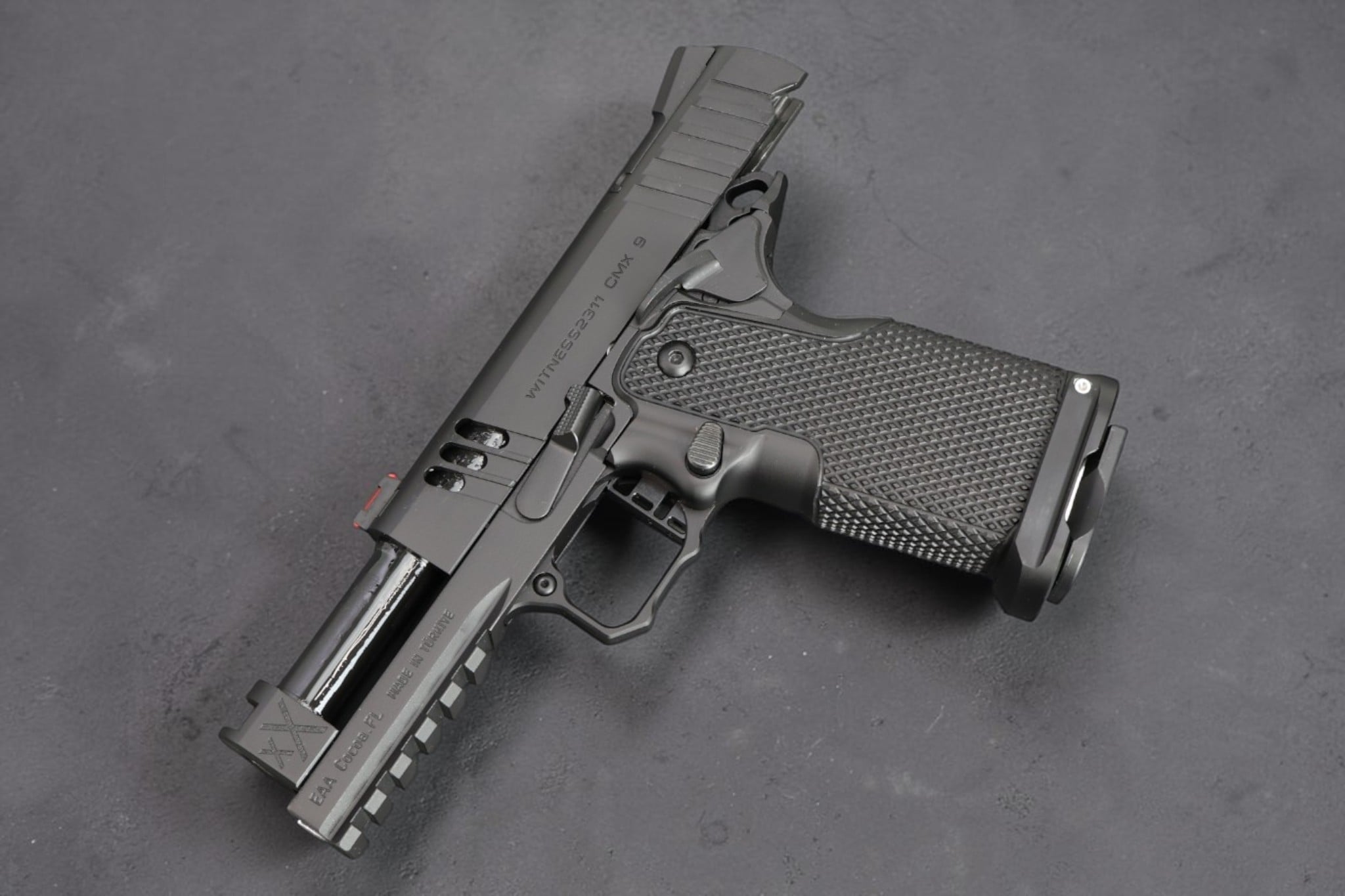 UPGRADED NEW GIRSAN EAA CORP WITNESS 2311 CMXX 9MM 4.25in Intergrated Comp Ambi 395065 - Image 9