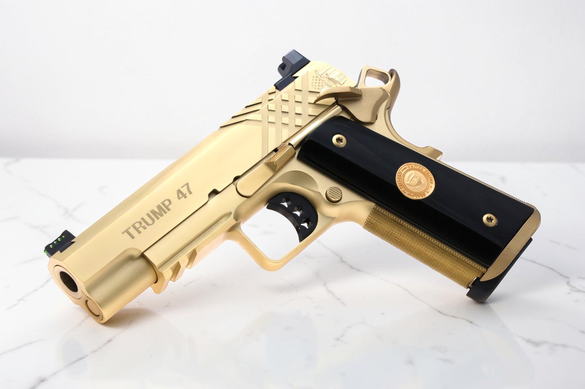TWO GUN SET - SK Guns Xclusive Trump 45/47 9mm & 45acp with Matching Numbers - Image 8