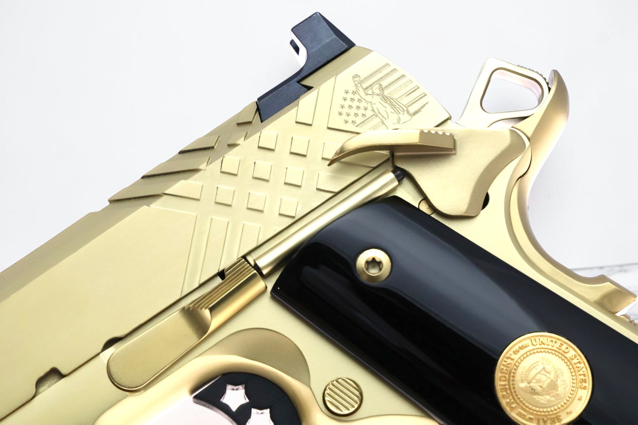 TWO GUN SET - SK Guns Xclusive Trump 45/47 9mm & 45acp with Matching Numbers - Image 10