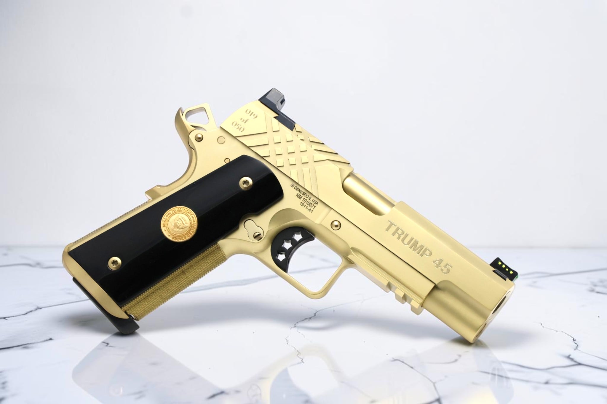 TWO GUN SET - SK Guns Xclusive Trump 45/47 9mm & 45acp with Matching Numbers - Image 11
