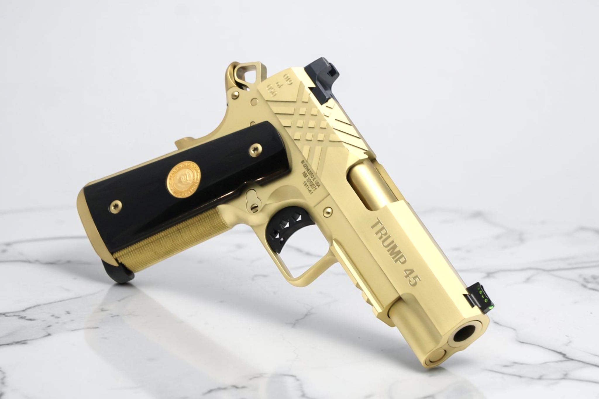 TWO GUN SET - SK Guns Xclusive Trump 45/47 9mm & 45acp with Matching Numbers - Image 12