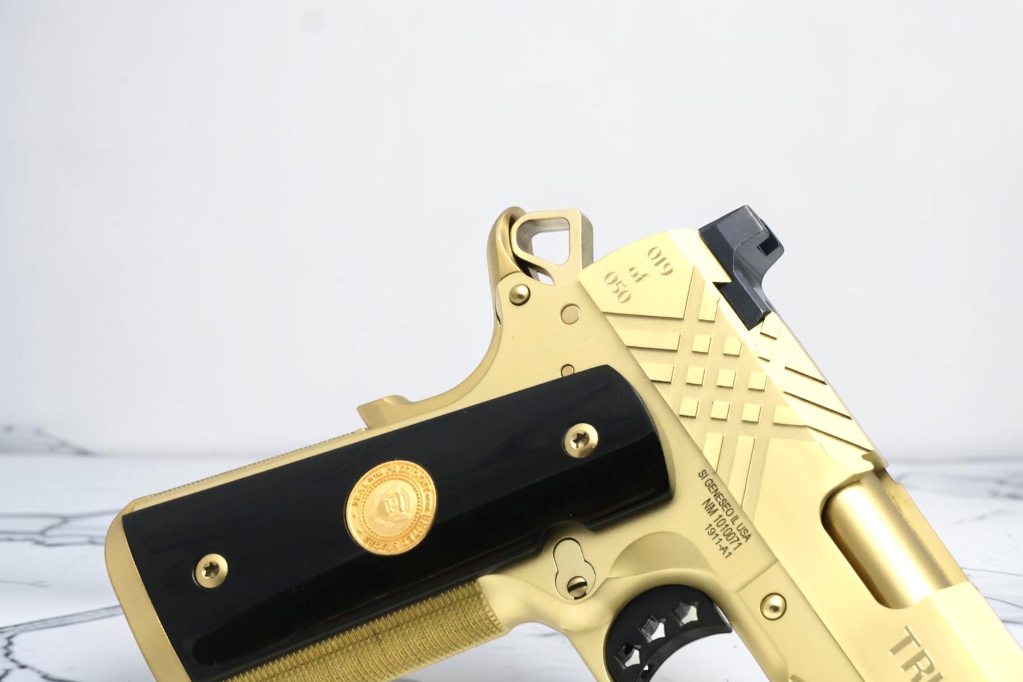 TWO GUN SET - SK Guns Xclusive Trump 45/47 9mm & 45acp with Matching Numbers - Image 13