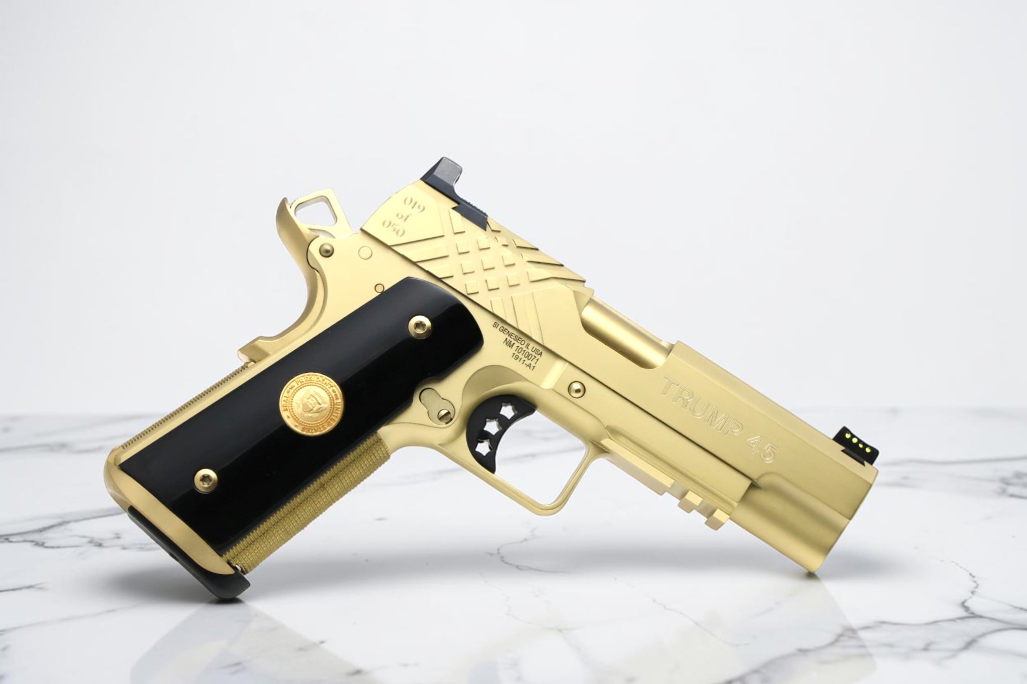 TWO GUN SET - SK Guns Xclusive Trump 45/47 9mm & 45acp with Matching Numbers - Image 14