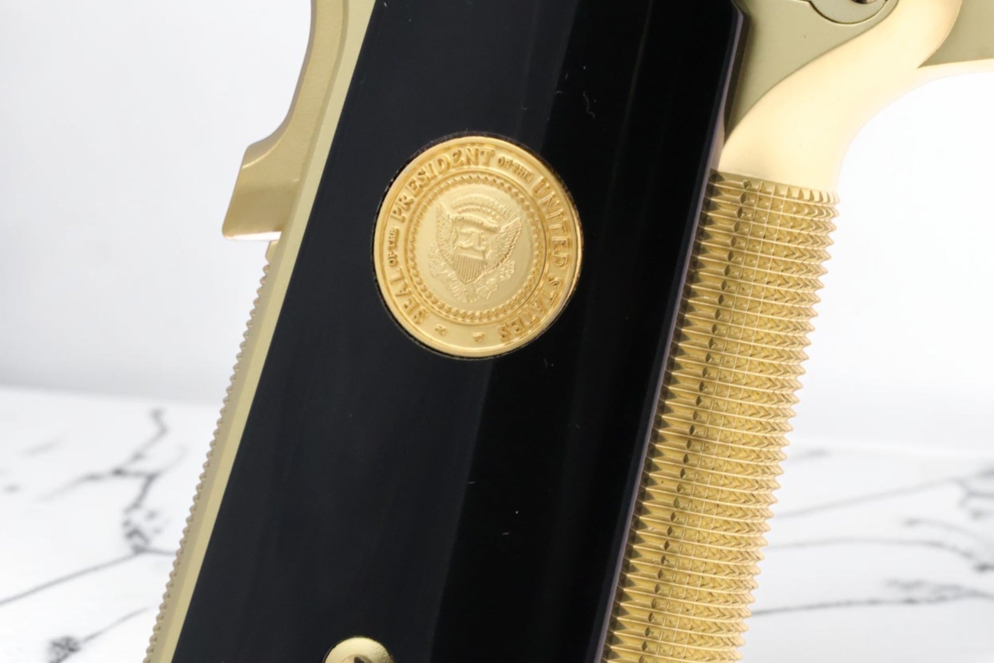TWO GUN SET - SK Guns Xclusive Trump 45/47 9mm & 45acp with Matching Numbers - Image 15