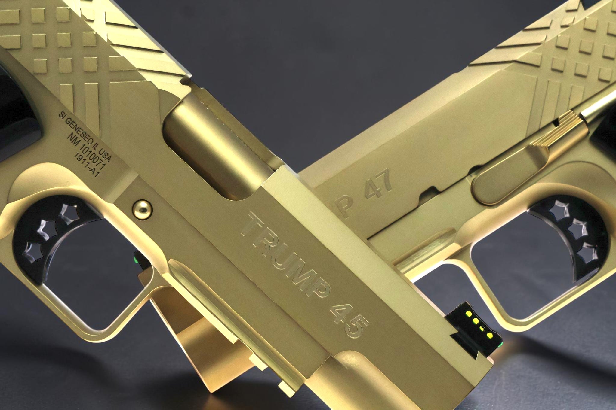 TWO GUN SET - SK Guns Xclusive Trump 45/47 9mm & 45acp with Matching Numbers - Image 2