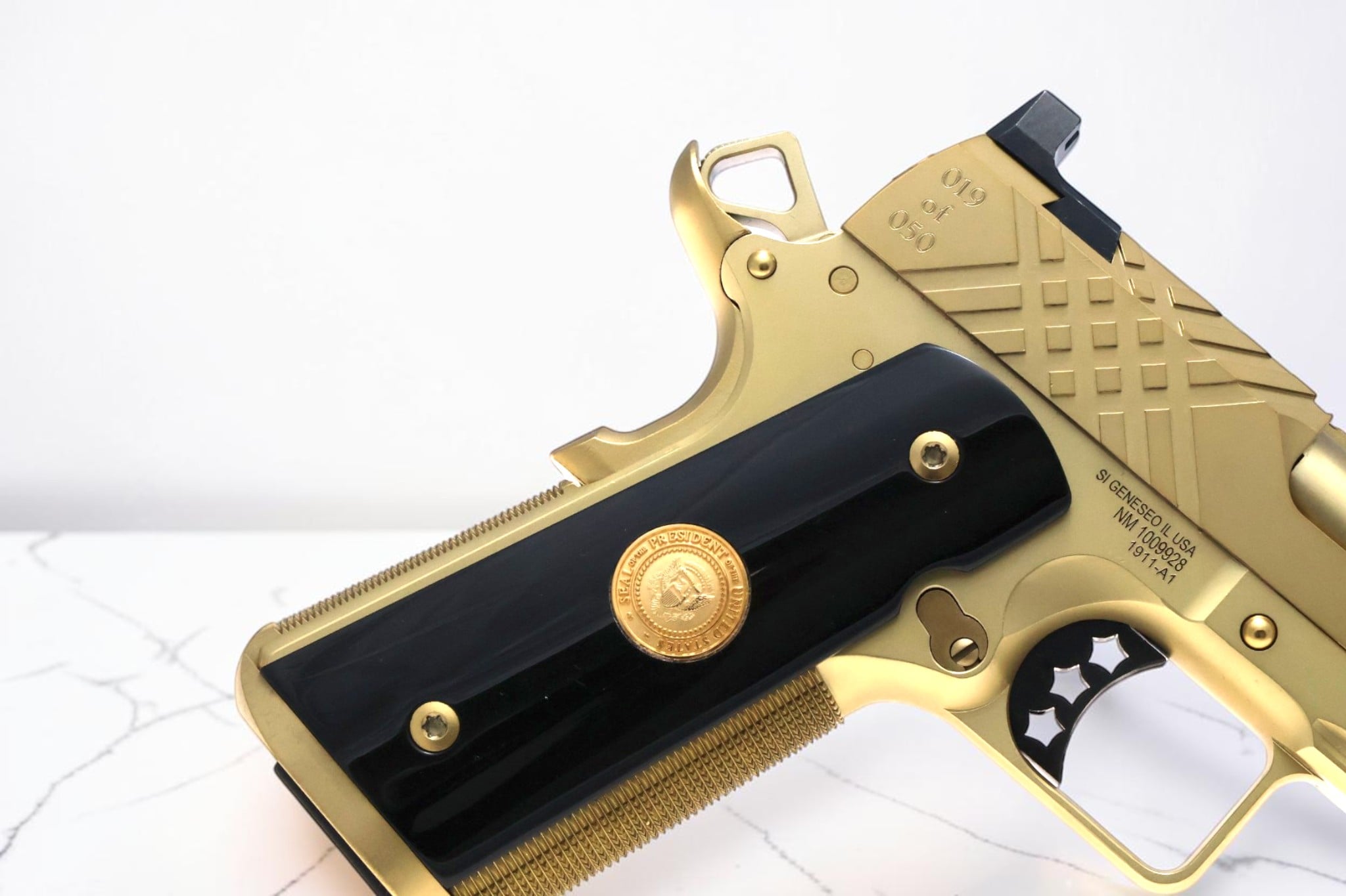 TWO GUN SET - SK Guns Xclusive Trump 45/47 9mm & 45acp with Matching Numbers - Image 22
