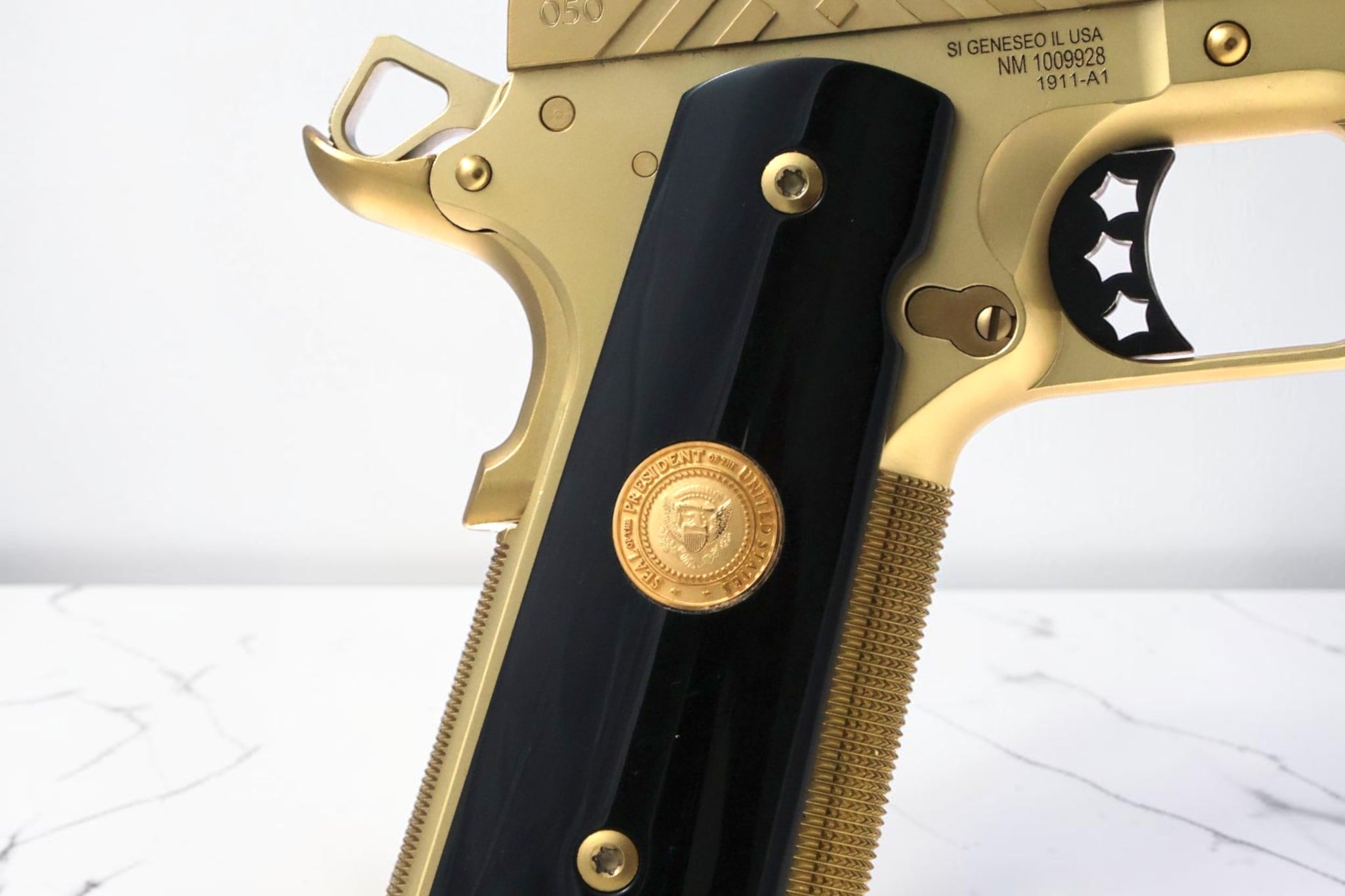TWO GUN SET - SK Guns Xclusive Trump 45/47 9mm & 45acp with Matching Numbers - Image 19