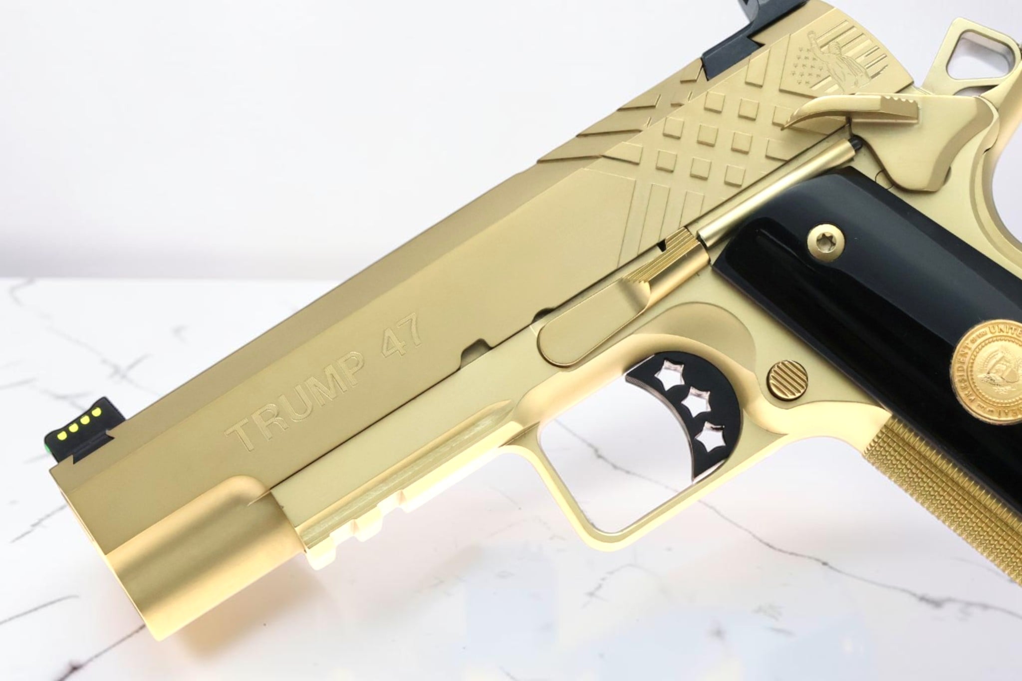 TWO GUN SET - SK Guns Xclusive Trump 45/47 9mm & 45acp with Matching Numbers - Image 21