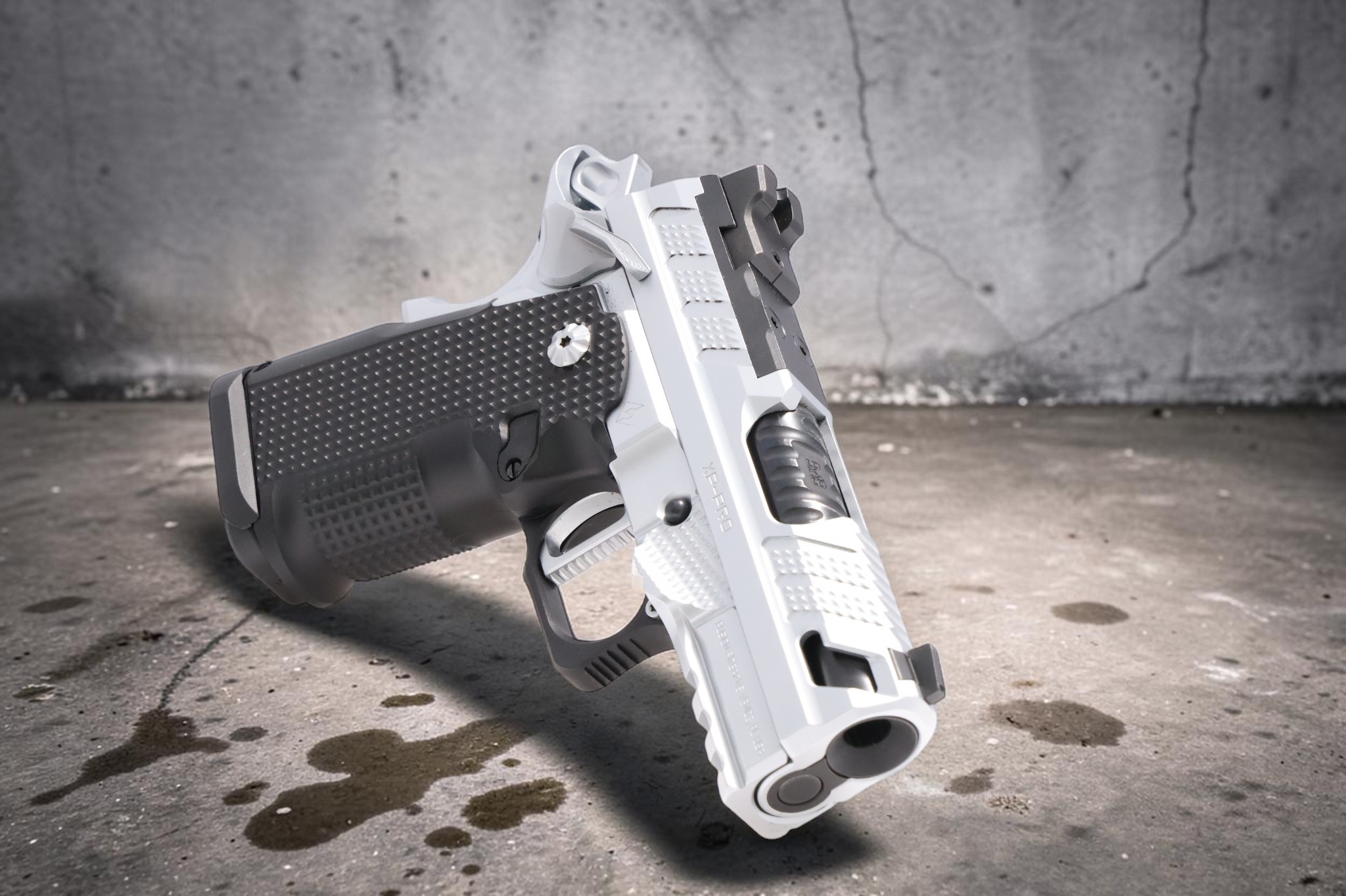 NEW MODEL CUSTOM SHOP XP 3C CHROME AMBI THUMBLEDGE LIMITED EDITION FUSION FIREARMS - Image 3