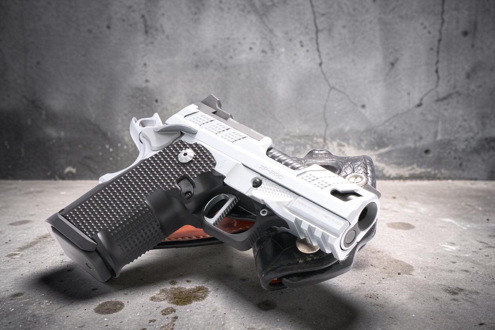 NEW MODEL CUSTOM SHOP XP 3C CHROME AMBI THUMBLEDGE LIMITED EDITION FUSION FIREARMS - Image 11