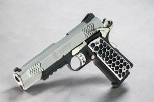 SK Guns Custom Shop Smith and Wesson 1911TA E Series 45acp Black Nickel Polished