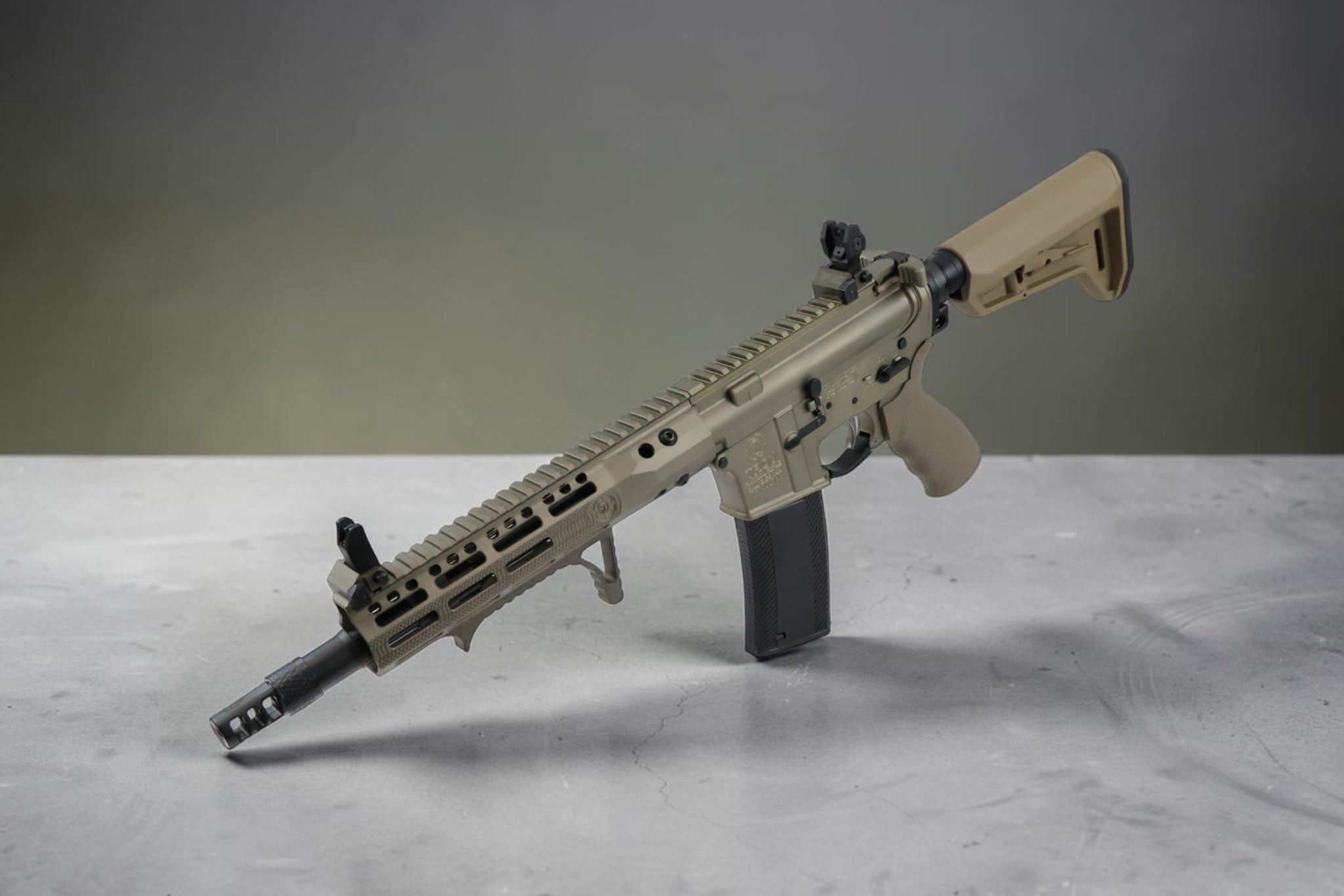 Troy Industries Troy Patrol Rifle (TPR) 11.5″ SOCC T1 Gen 3 FDE SBR - Image 3