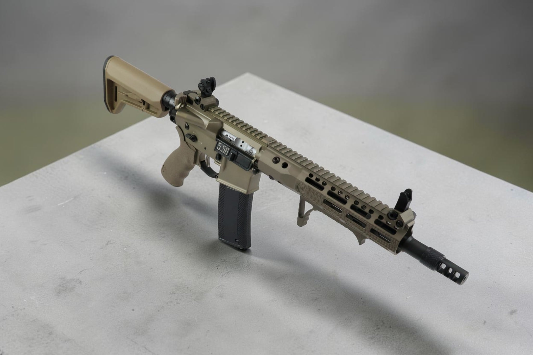 Troy Industries Troy Patrol Rifle (TPR) 11.5″ SOCC T1 Gen 3 FDE SBR - Image 4