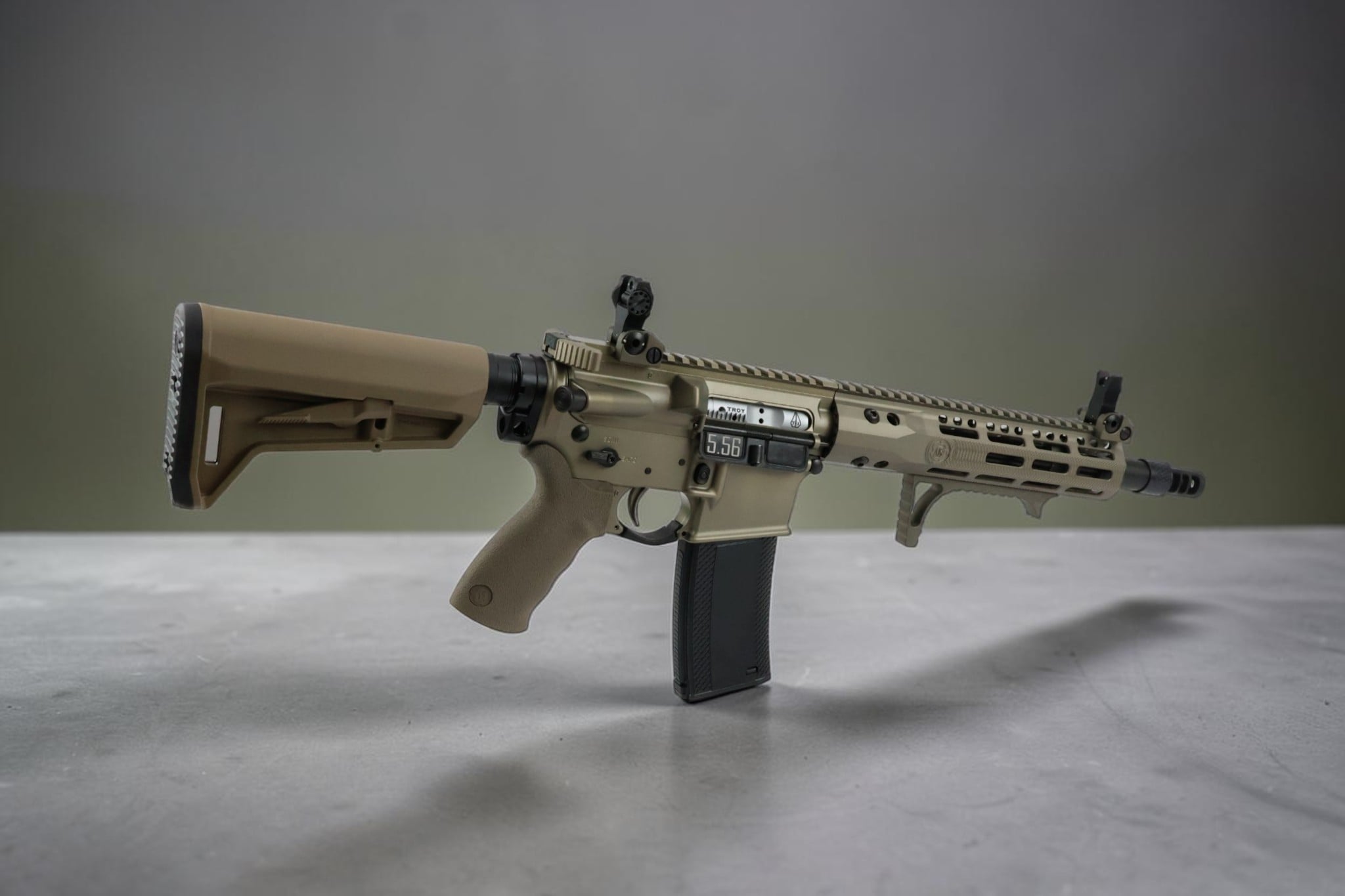 Troy Industries Troy Patrol Rifle (TPR) 11.5″ SOCC T1 Gen 3 FDE SBR - Image 5