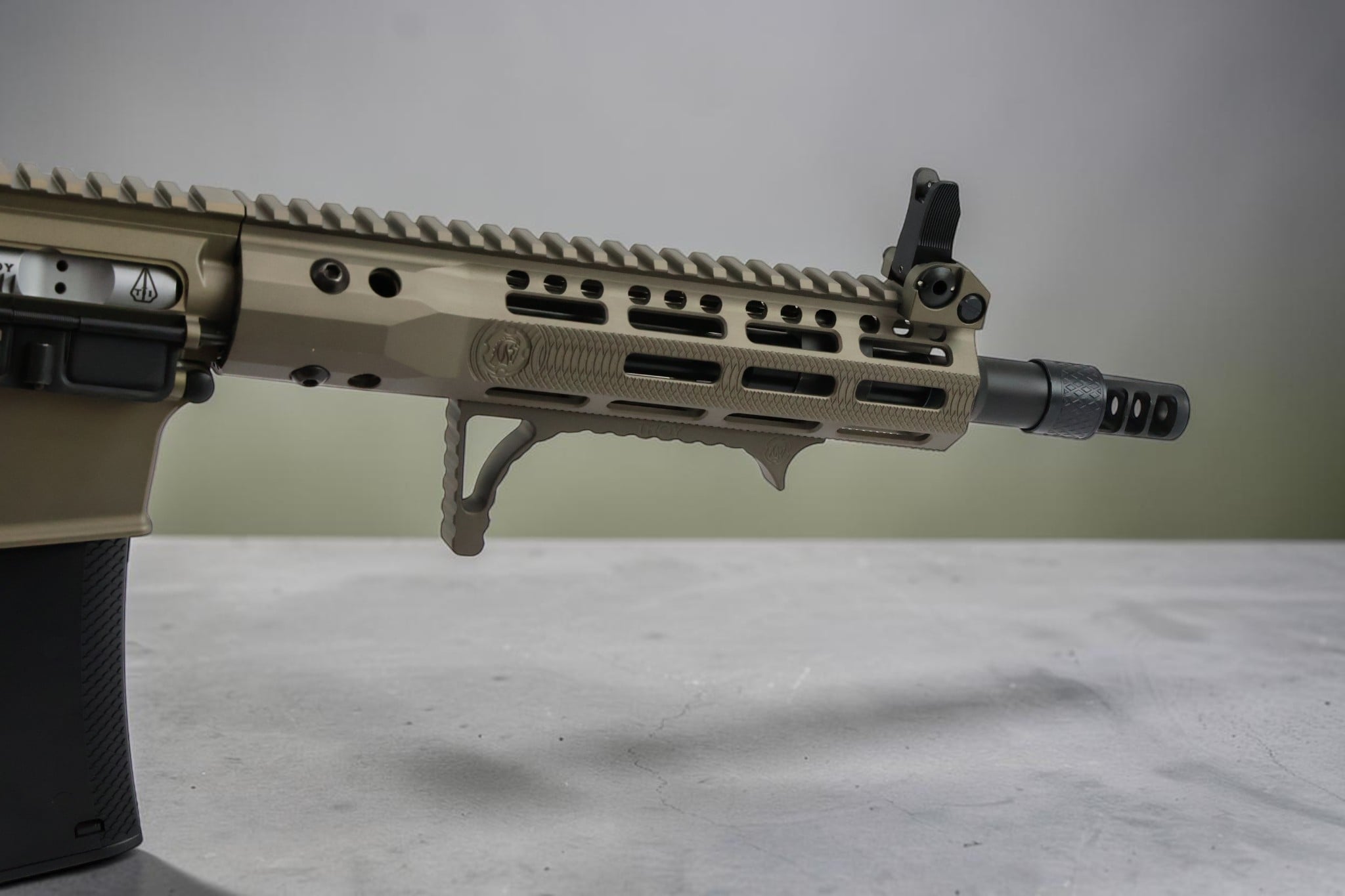 Troy Industries Troy Patrol Rifle (TPR) 11.5″ SOCC T1 Gen 3 FDE SBR - Image 6
