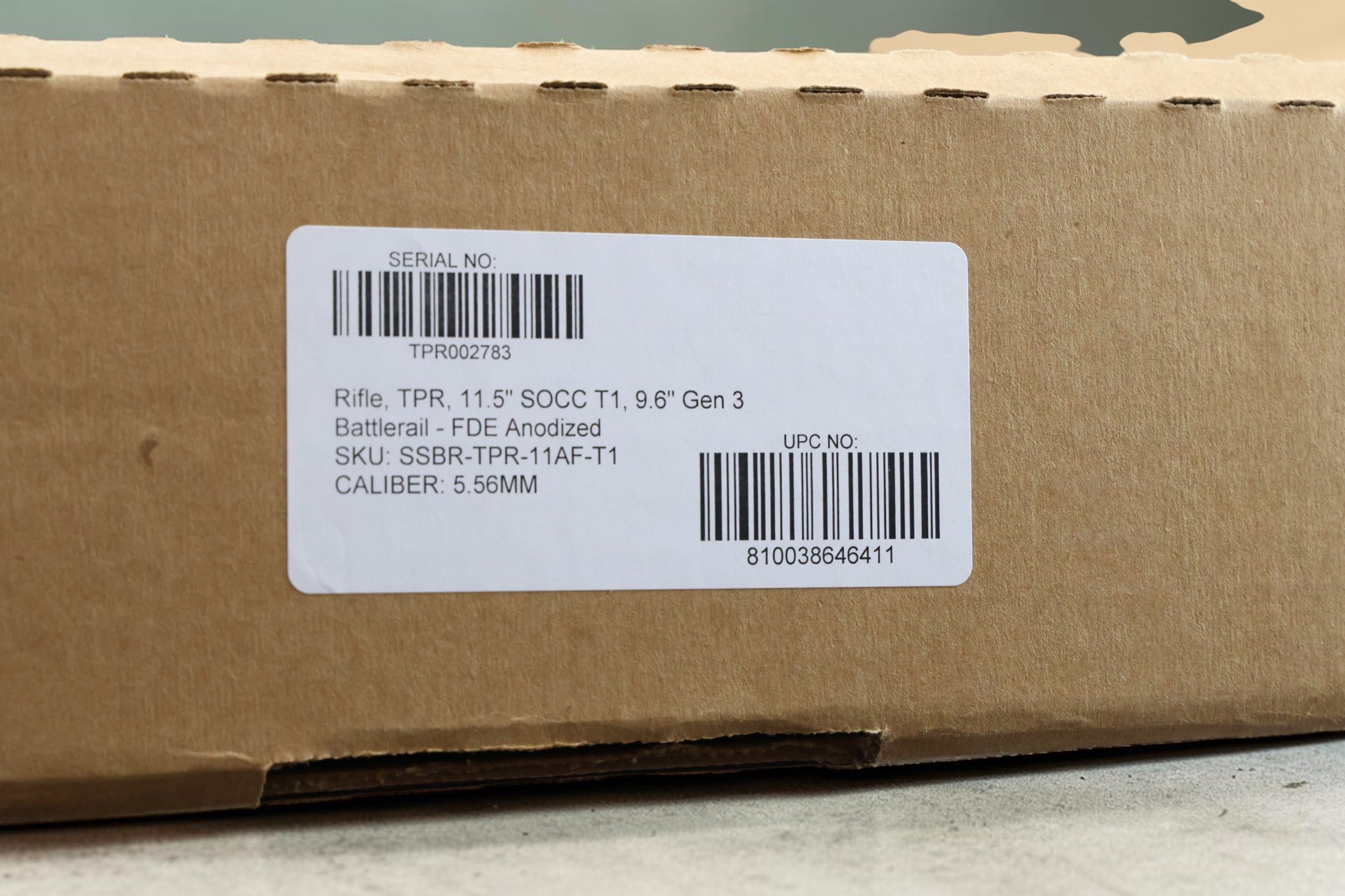 Troy Industries Troy Patrol Rifle (TPR) 11.5″ SOCC T1 Gen 3 FDE SBR - Image 9