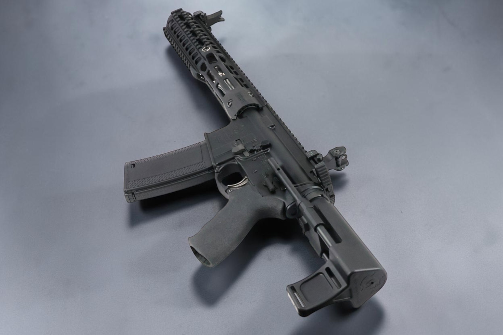 Troy Industries Defender Personal Survival Weapon PSW, Pistol Brace 5.56, 7.5" - Integrally Suppressed BLK - Image 3