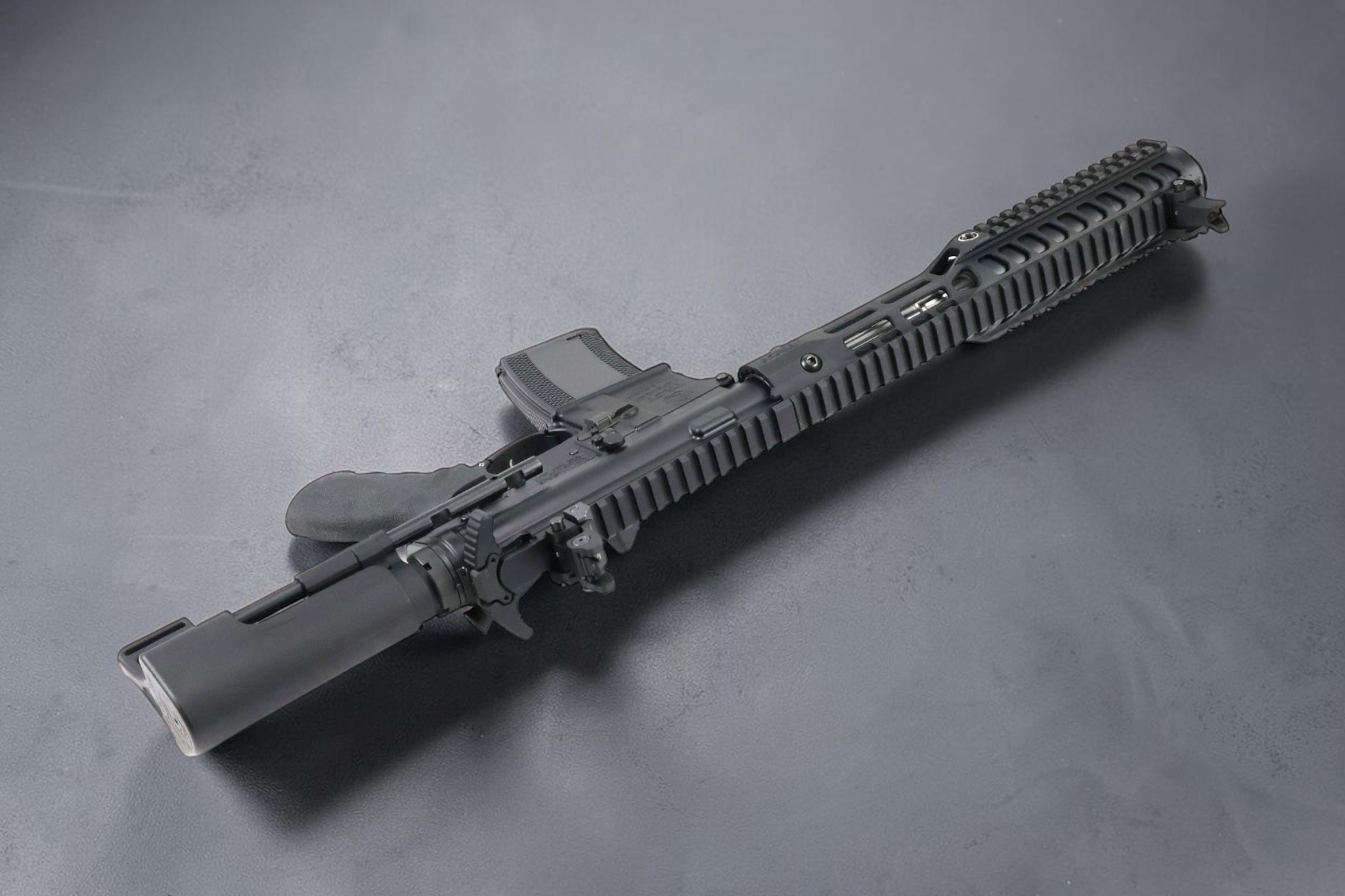 Troy Industries Defender Personal Survival Weapon PSW, Pistol Brace 5.56, 7.5" - Integrally Suppressed BLK - Image 5