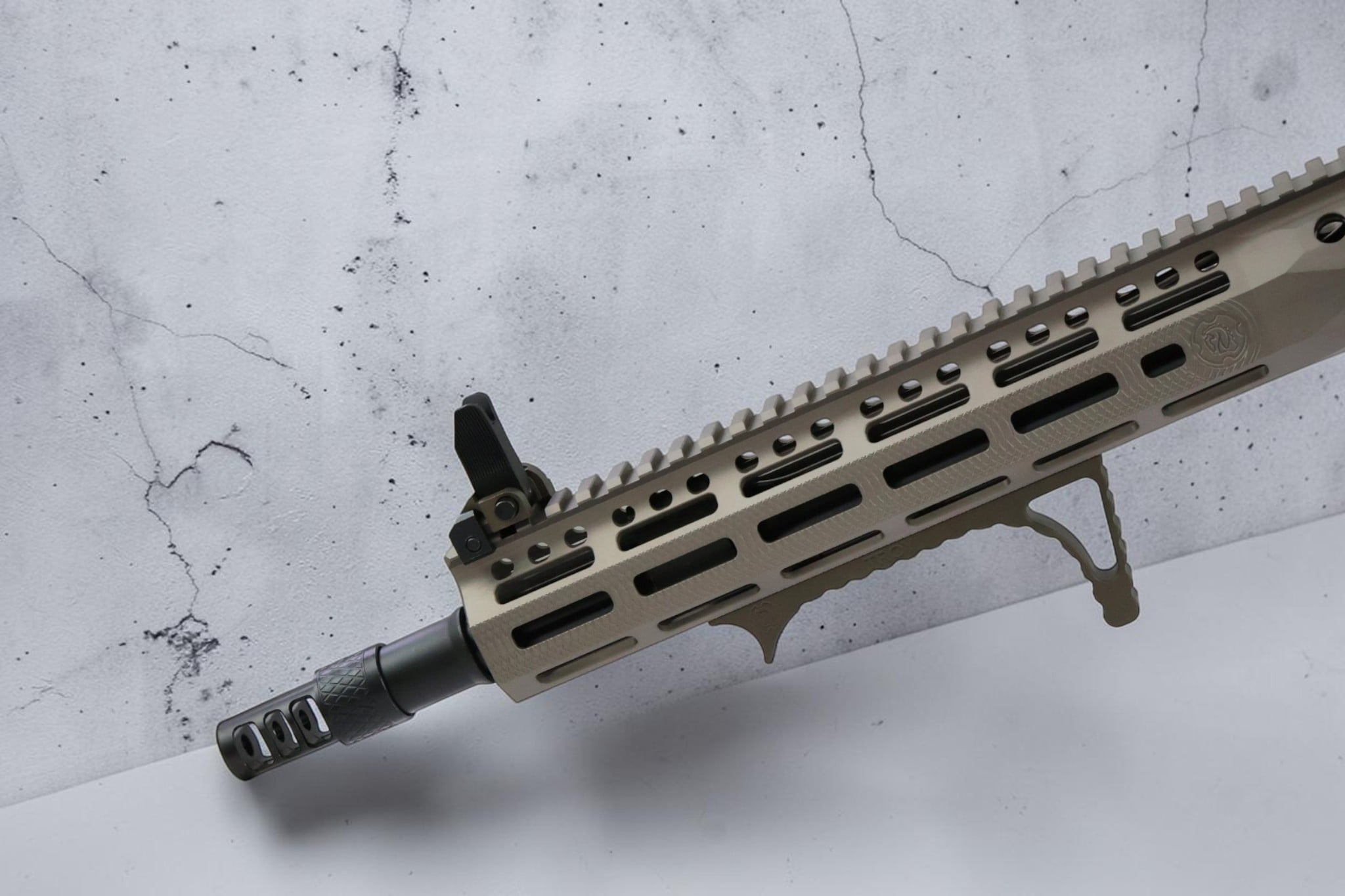 Troy Industries Troy Patrol Rifle (TPR) 14.5″ SOCC T1 Gen 3 FDE SBR - Image 4