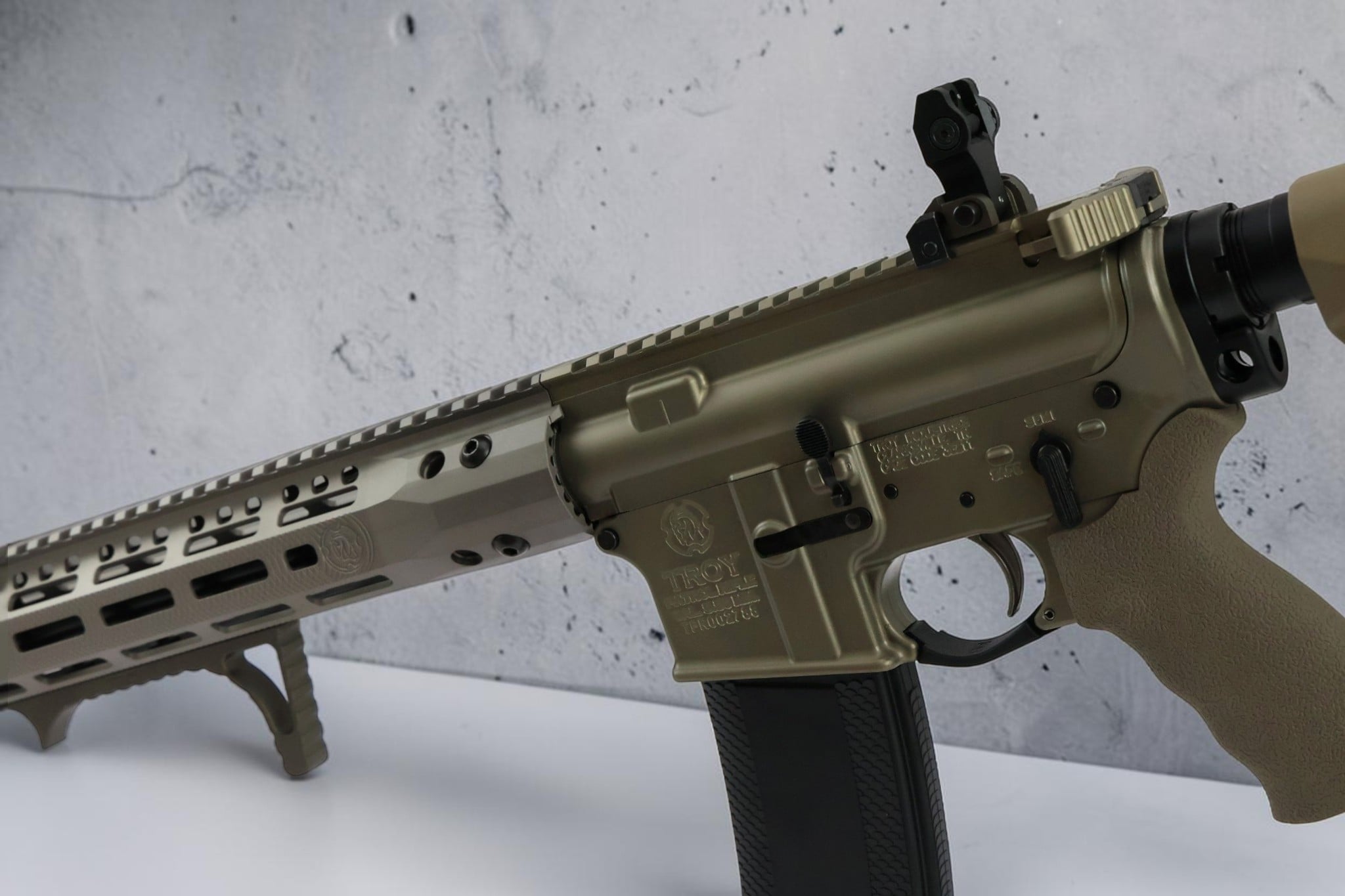 Troy Industries Troy Patrol Rifle (TPR) 14.5″ SOCC T1 Gen 3 FDE SBR - Image 5