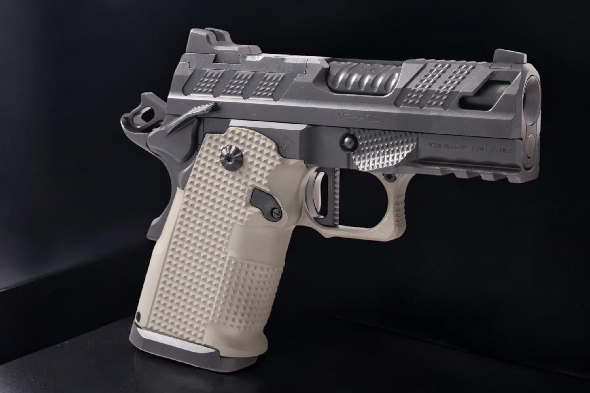 NEW MODEL CUSTOM SHOP XP 3C BLACK / GRAY AMBI THUMBLEDGE LIMITED EDITION FUSION FIREARMS - Image 9