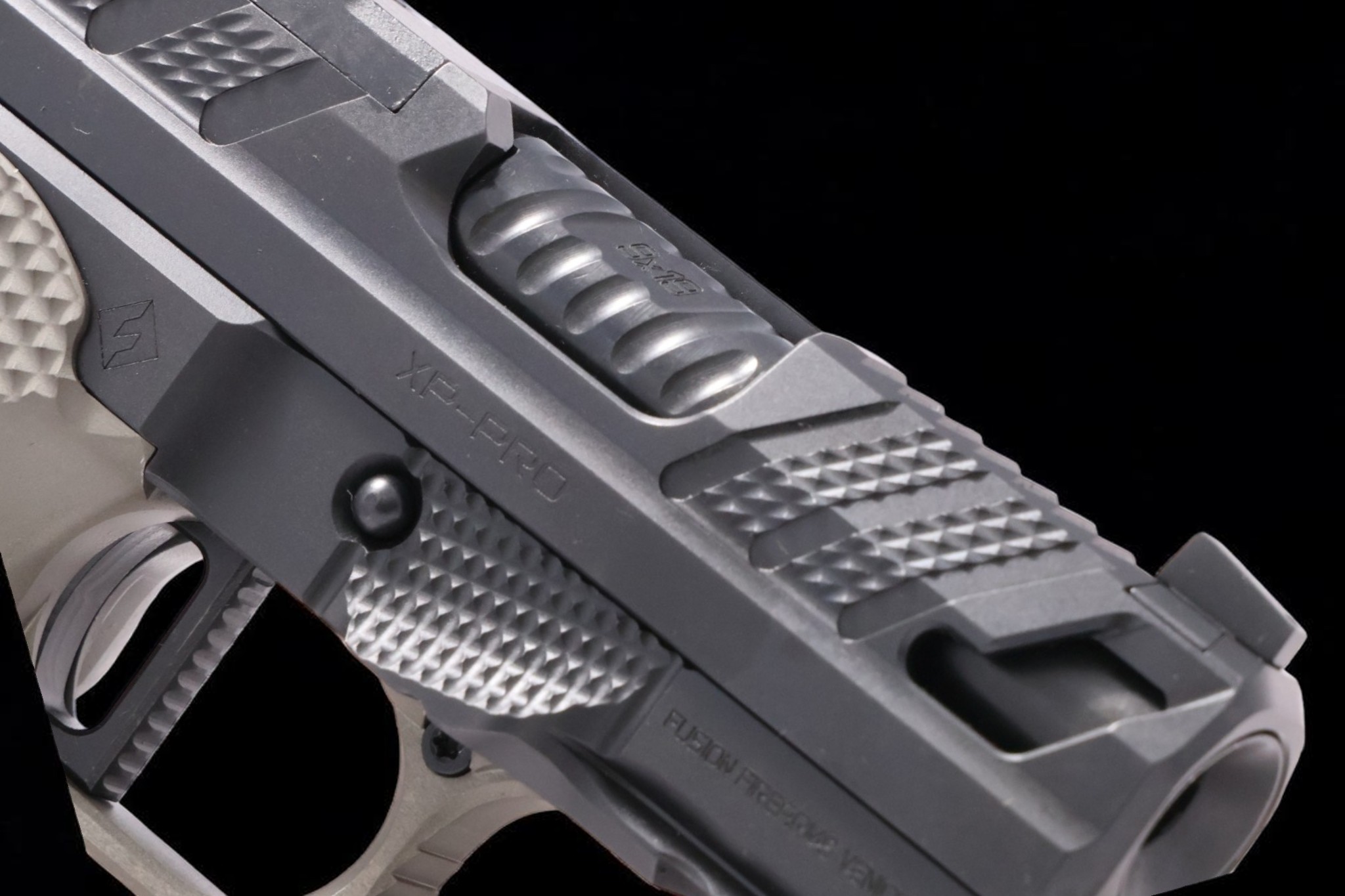 NEW MODEL CUSTOM SHOP XP 3C BLACK / GRAY AMBI THUMBLEDGE LIMITED EDITION FUSION FIREARMS - Image 11