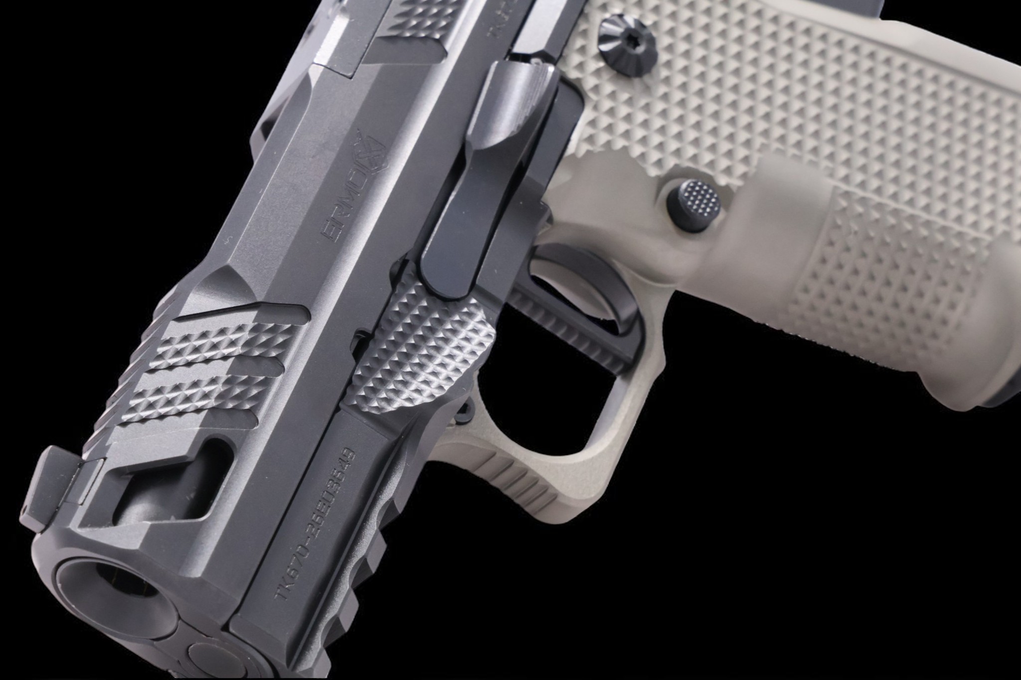 NEW MODEL CUSTOM SHOP XP 3C BLACK / GRAY AMBI THUMBLEDGE LIMITED EDITION FUSION FIREARMS - Image 8