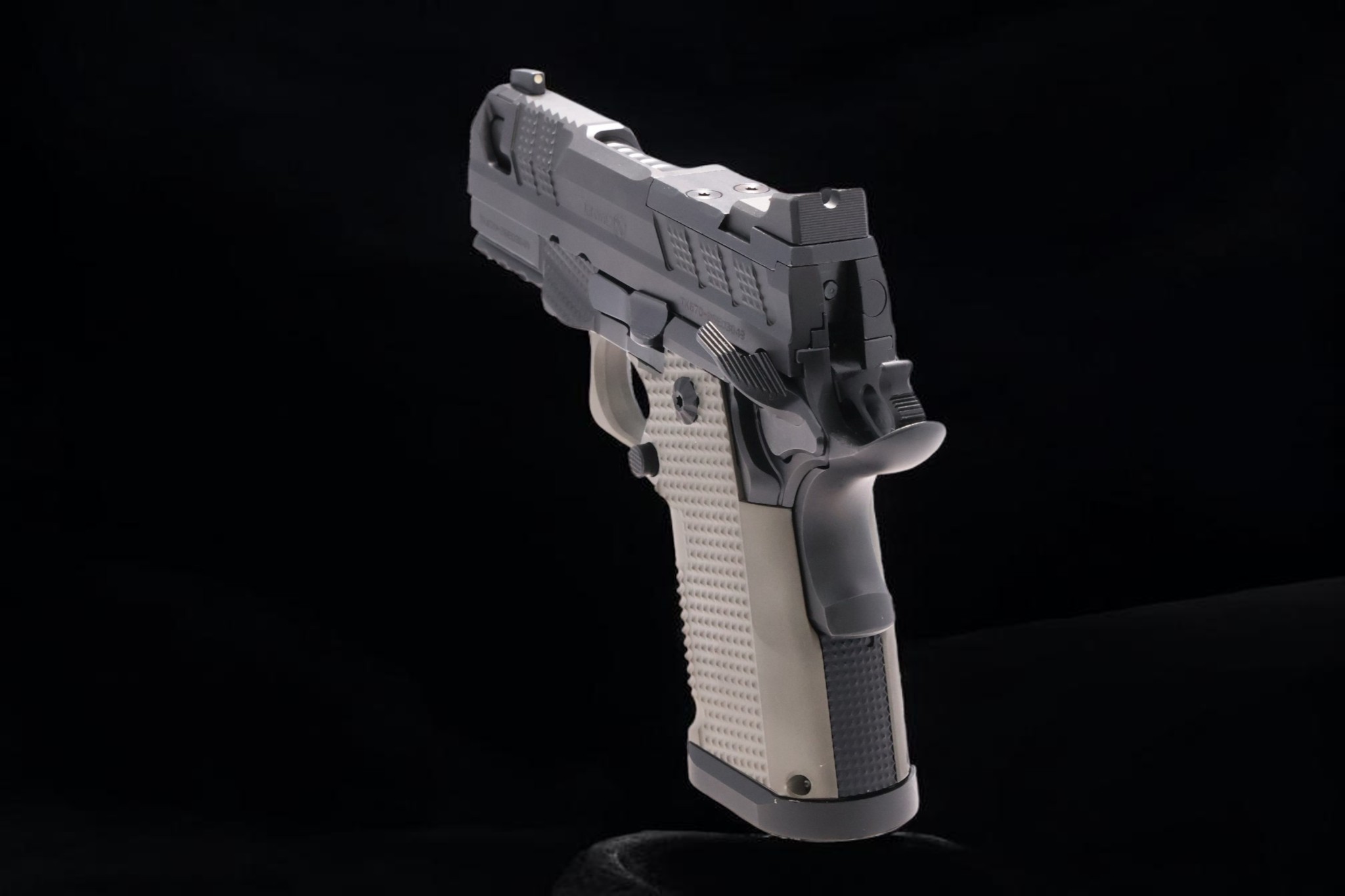 NEW MODEL CUSTOM SHOP XP 3C BLACK / GRAY AMBI THUMBLEDGE LIMITED EDITION FUSION FIREARMS - Image 3