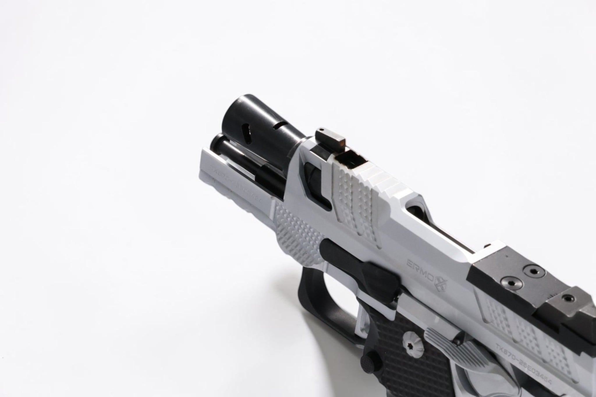 3 PORTS CUSTOM SHOP XP 3C CHROME AMBI THUMBLEDGE LIMITED EDITION FUSION FIREARMS - Image 7