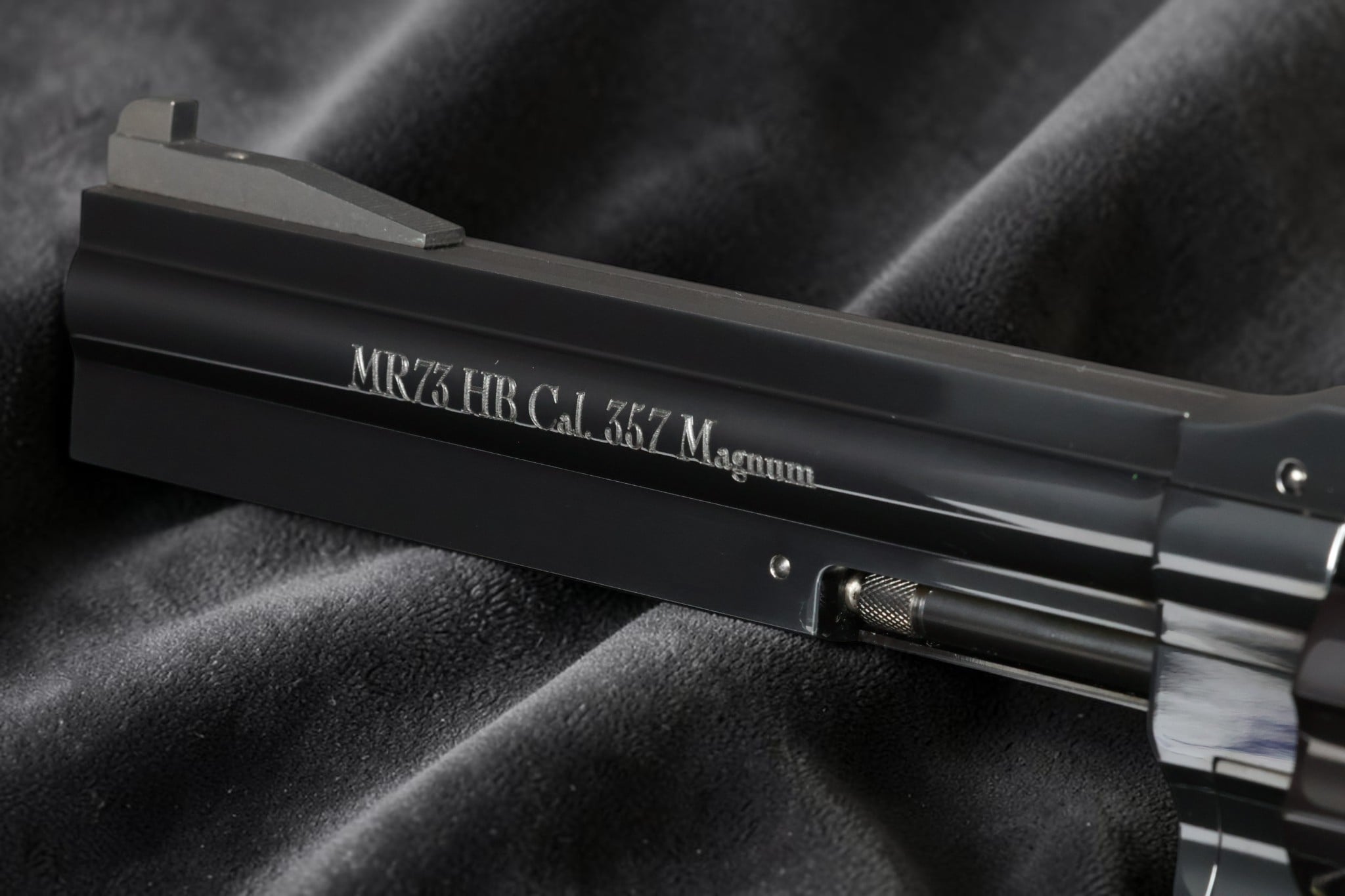 Italian made Manurhin MR73 HB Sport DA/SA with Case - Image 3