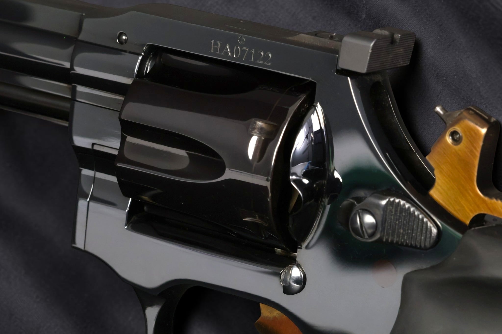 Italian made Manurhin MR73 HB Sport DA/SA with Case - Image 4