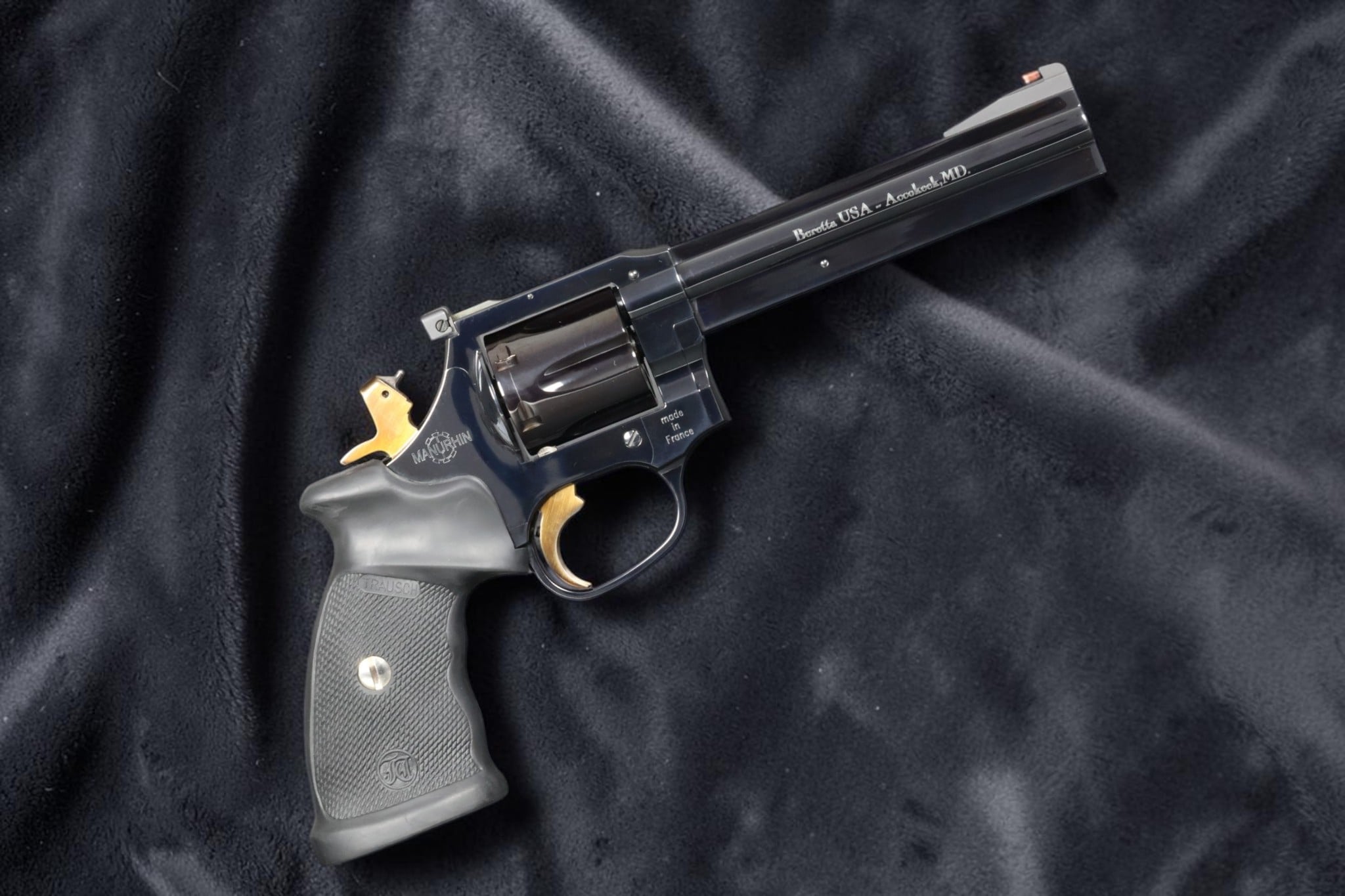 Italian made Manurhin MR73 HB Sport DA/SA with Case - Image 5