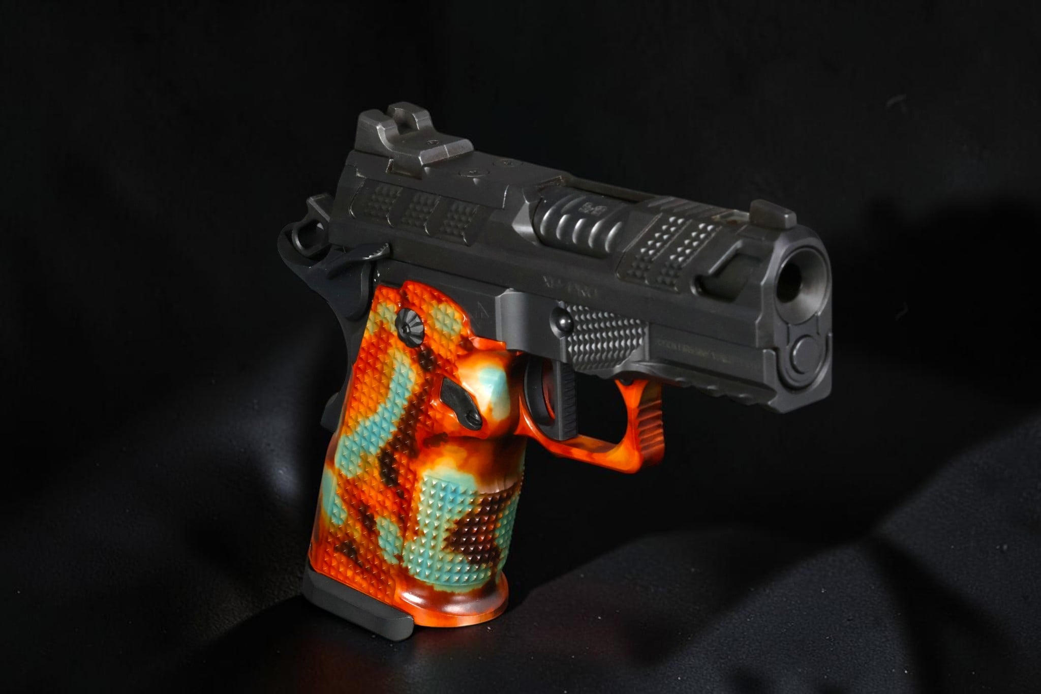 NEW MODEL CUSTOM SHOP XP 3C COLOR CASED PORTED AMBI THUMBLEDGE LIMITED EDITION FUSION FIREARMS - Image 4