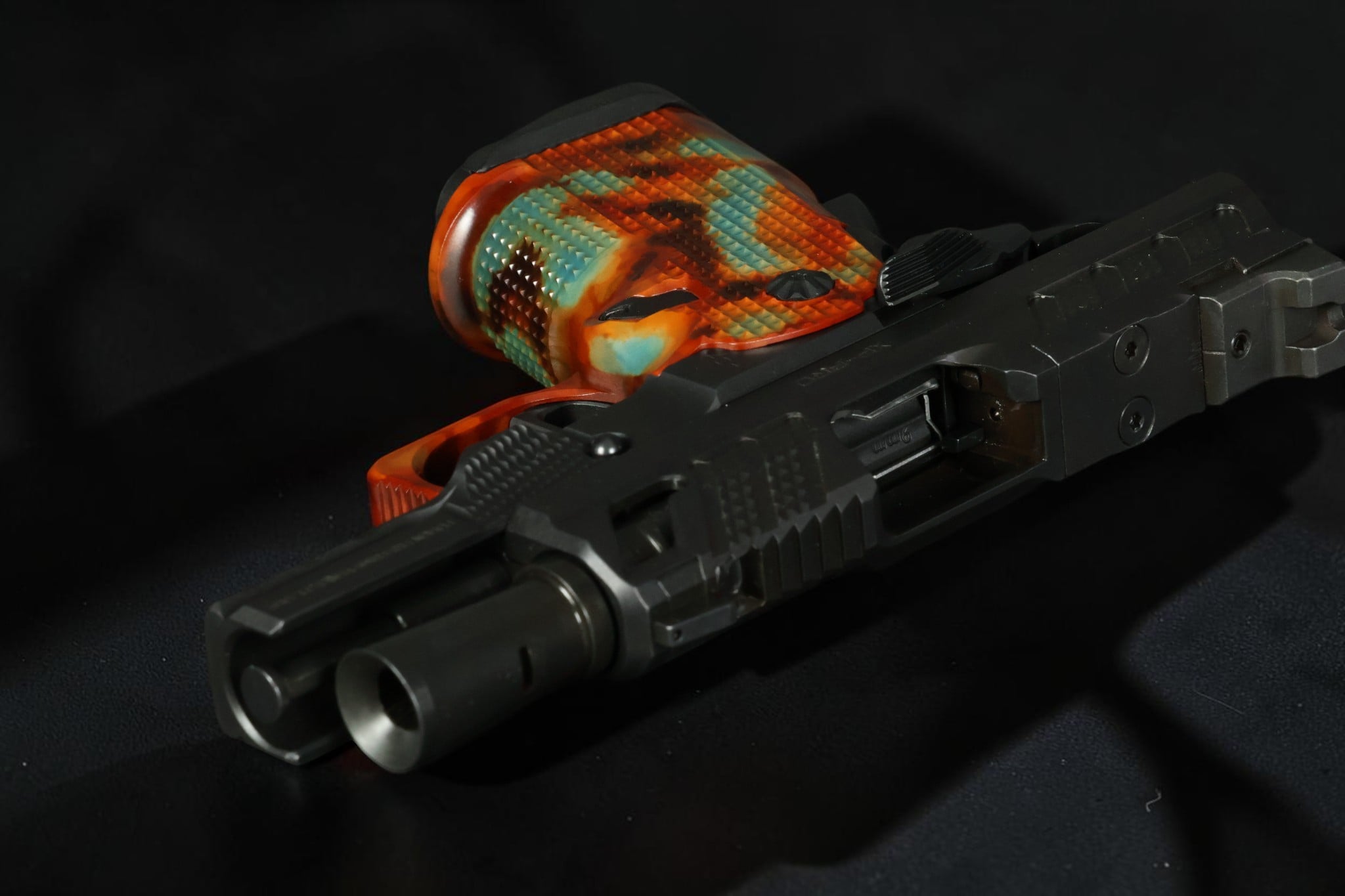NEW MODEL CUSTOM SHOP XP 3C COLOR CASED PORTED AMBI THUMBLEDGE LIMITED EDITION FUSION FIREARMS - Image 8