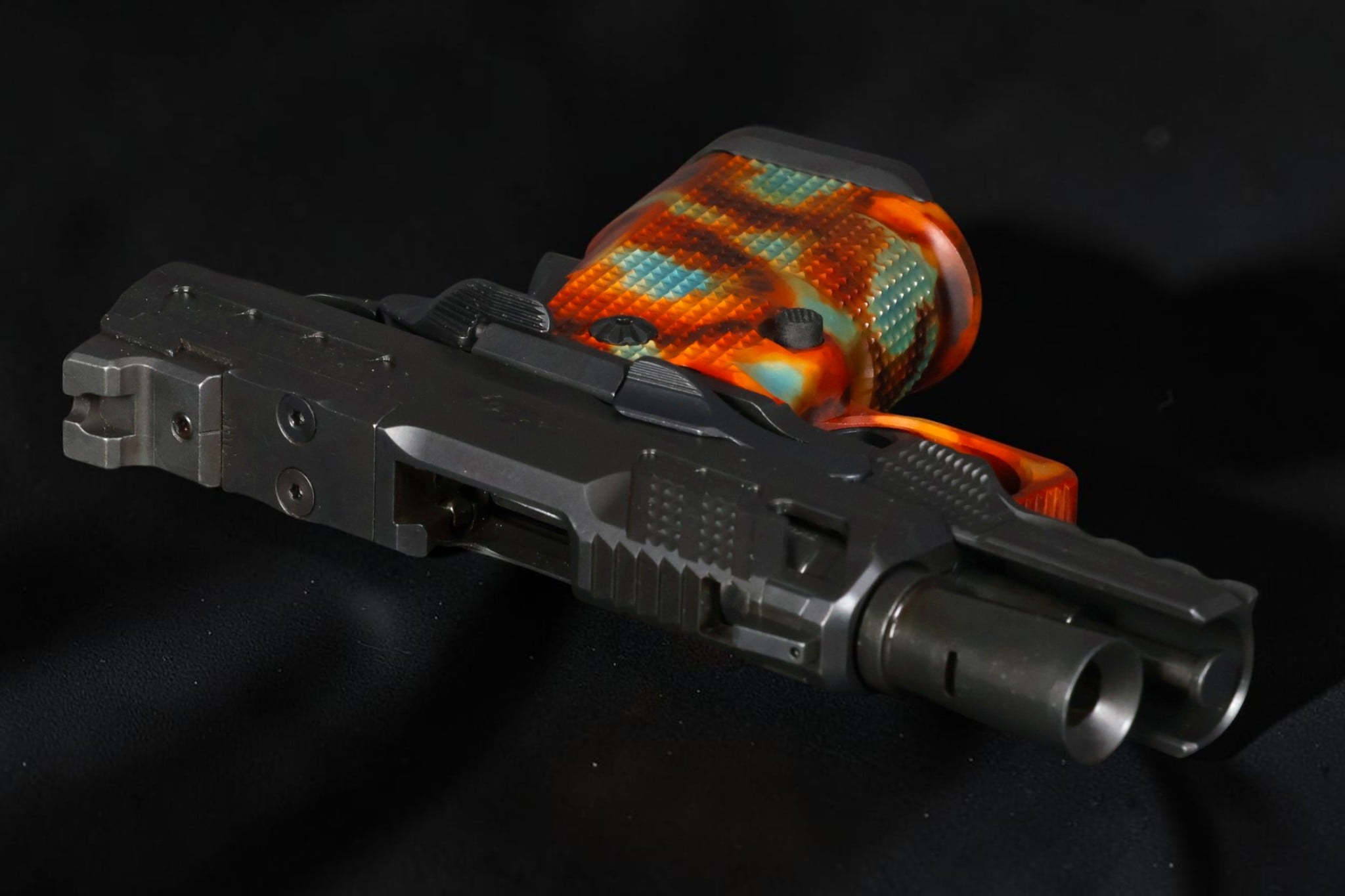 NEW MODEL CUSTOM SHOP XP 3C COLOR CASED PORTED AMBI THUMBLEDGE LIMITED EDITION FUSION FIREARMS - Image 9
