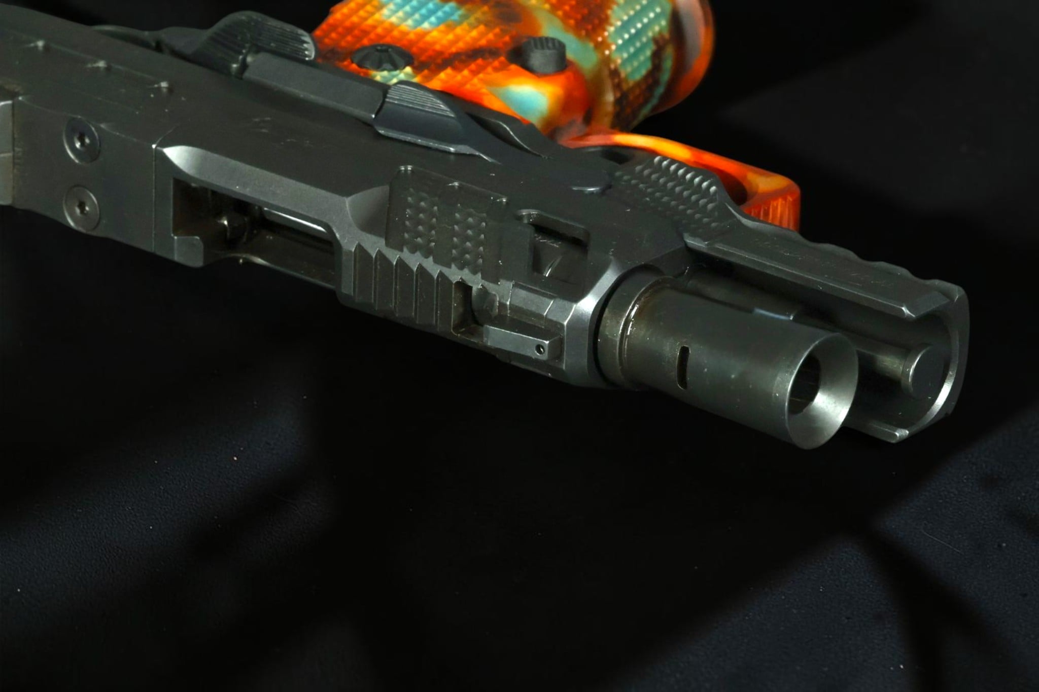 NEW MODEL CUSTOM SHOP XP 3C COLOR CASED PORTED AMBI THUMBLEDGE LIMITED EDITION FUSION FIREARMS - Image 10