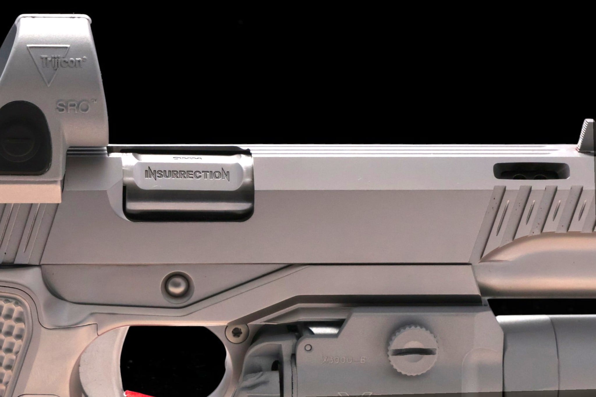 Cabot Guns Insurrection 2011 Loaded Optic Ready 5" Satin Stainless with Porting 9mm - Image 6