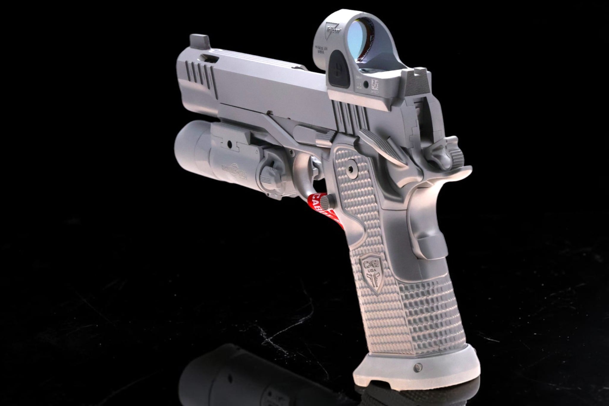 Cabot Guns Insurrection 2011 Loaded Optic Ready 5" Satin Stainless with Porting 9mm - Image 10