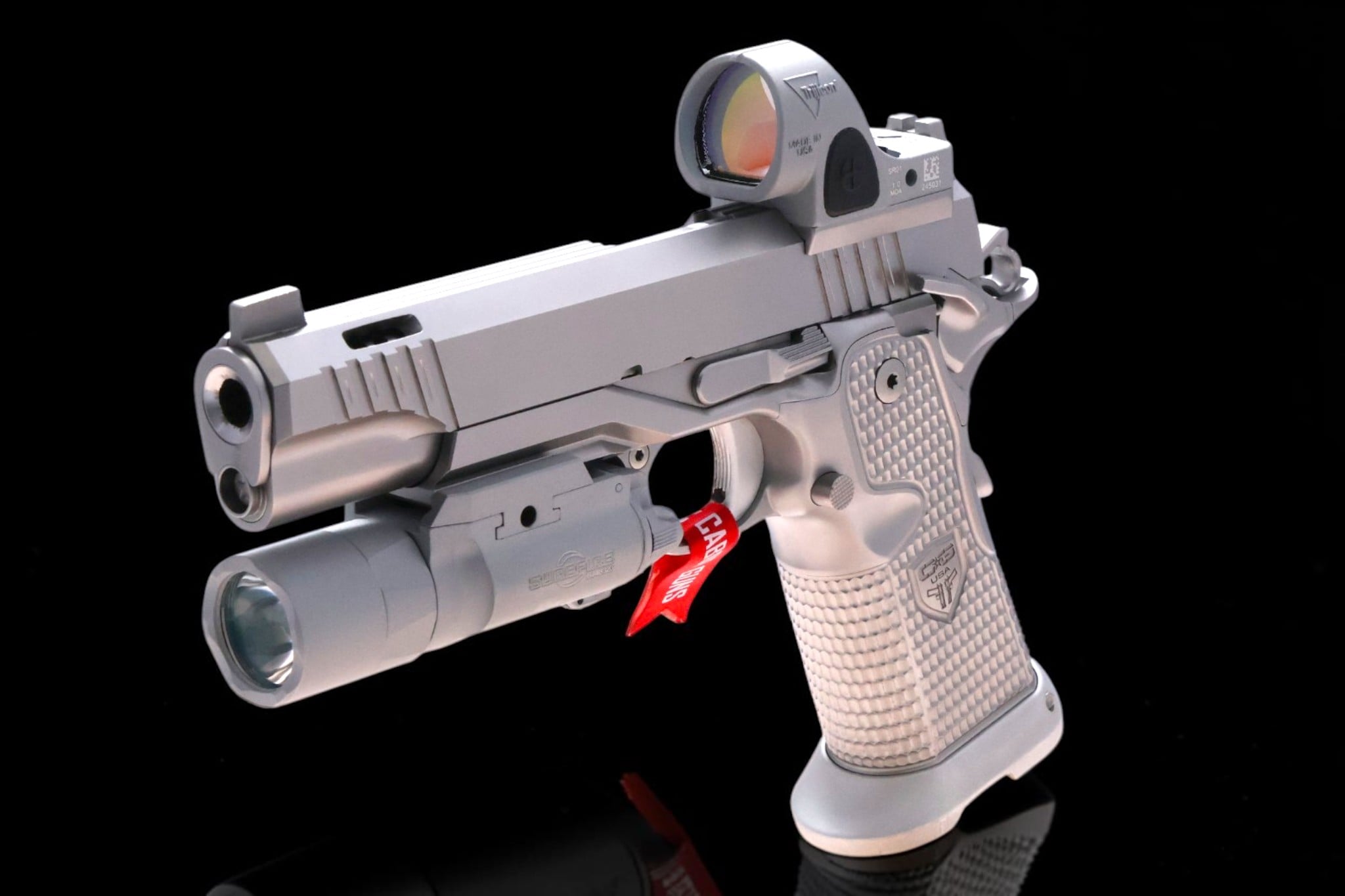 Cabot Guns Insurrection 2011 Loaded Optic Ready 5" Satin Stainless with Porting 9mm - Image 11