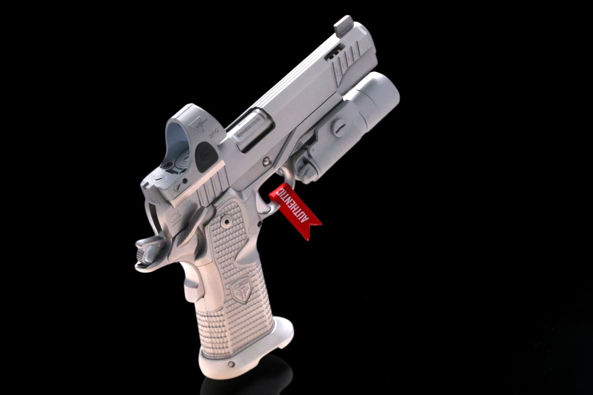 Cabot Guns Insurrection 2011 Loaded Optic Ready 5" Satin Stainless with Porting 9mm - Image 14