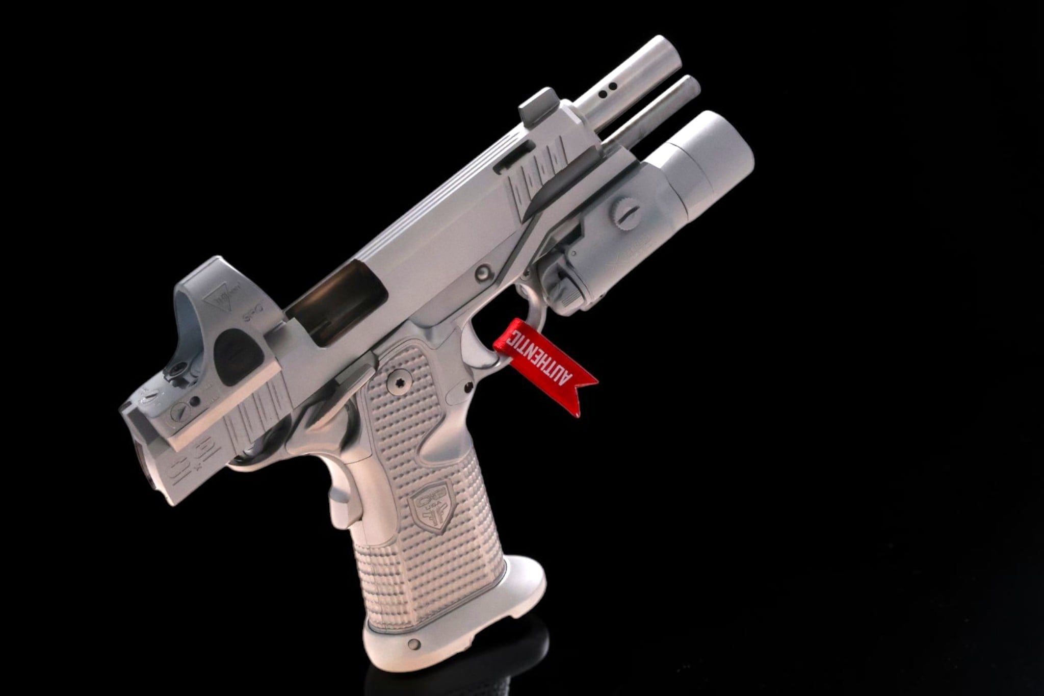 Cabot Guns Insurrection 2011 Loaded Optic Ready 5" Satin Stainless with Porting 9mm - Image 15