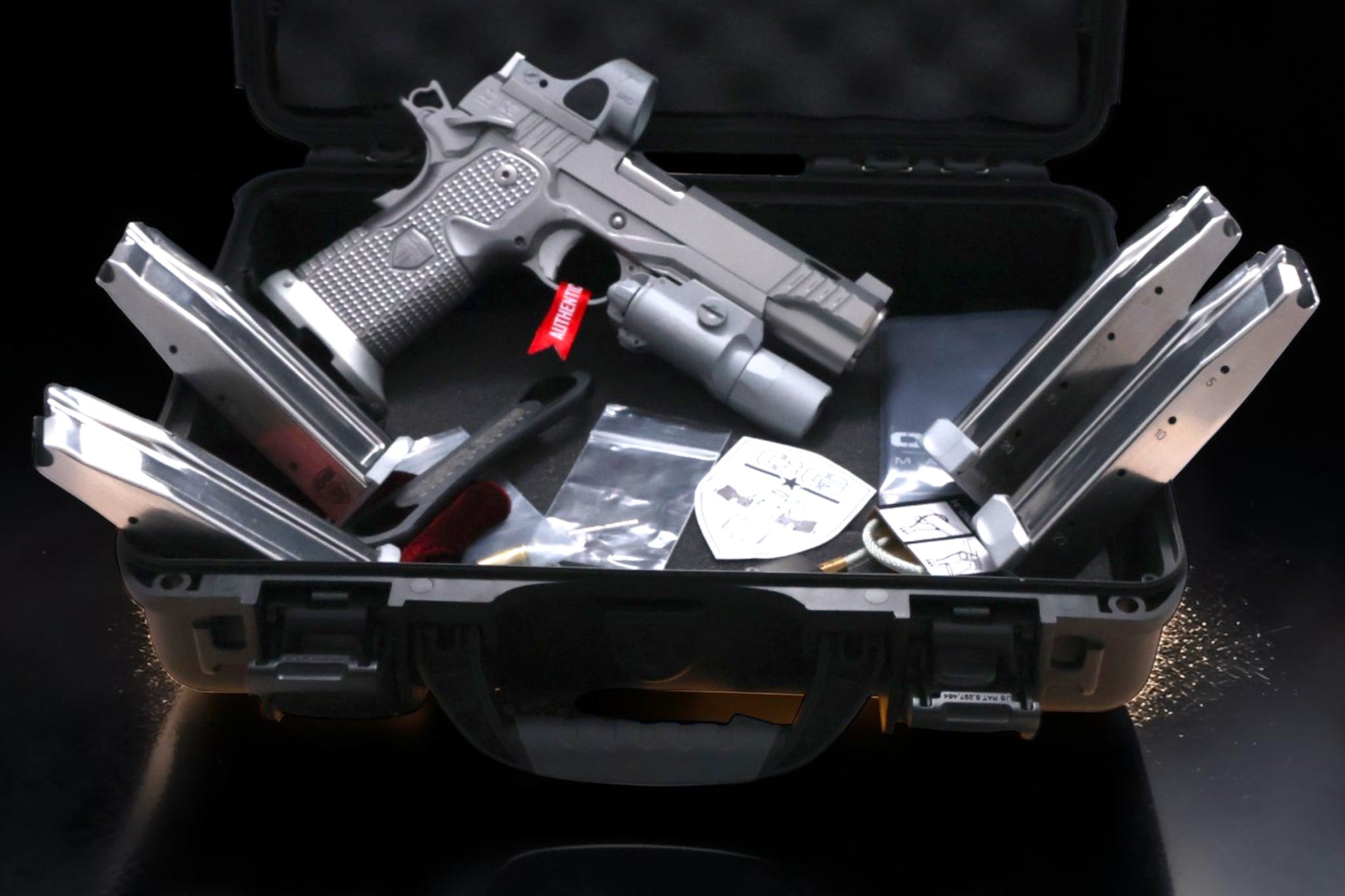 Cabot Guns Insurrection 2011 Loaded Optic Ready 5" Satin Stainless with Porting 9mm - Image 18