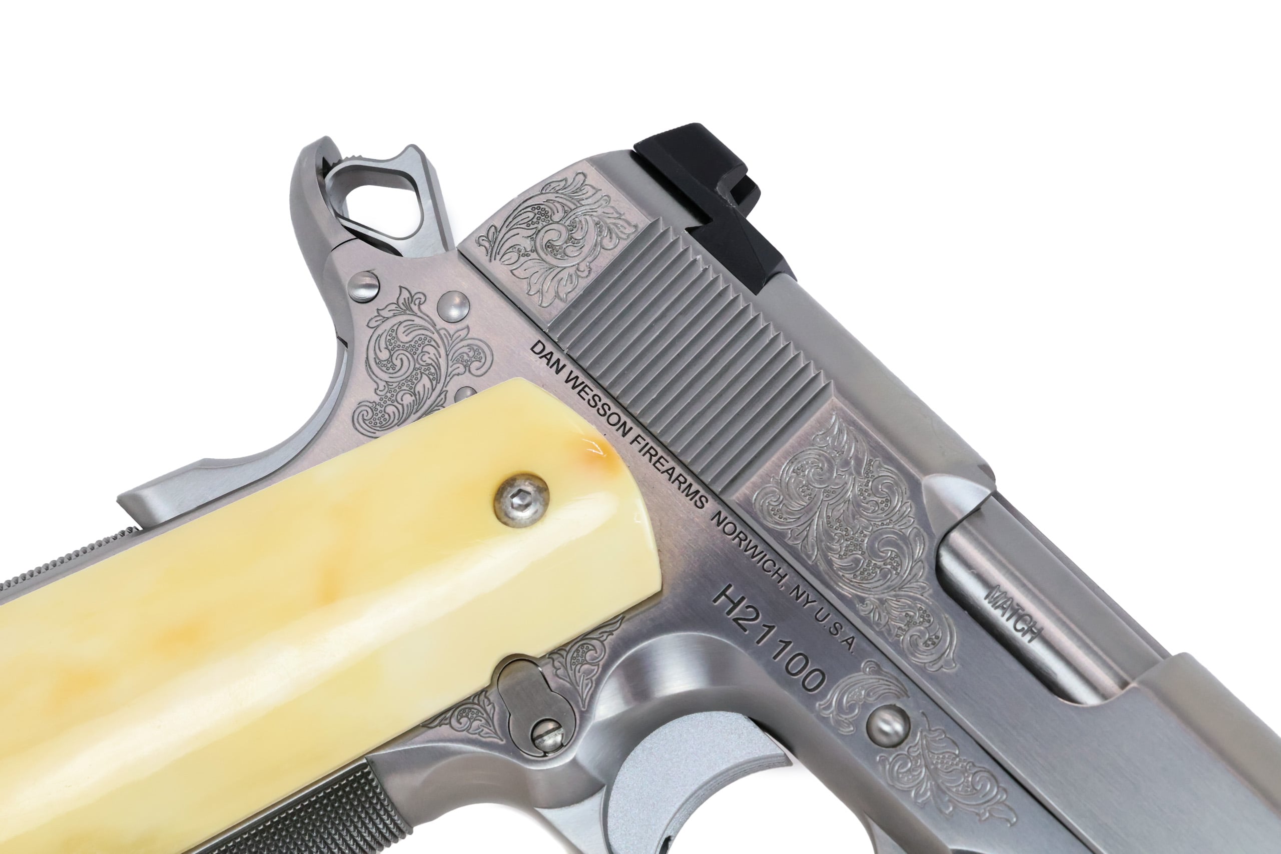 Dan Wesson Heirloom 1911 5" 45acp Engraved #100 - Image 7