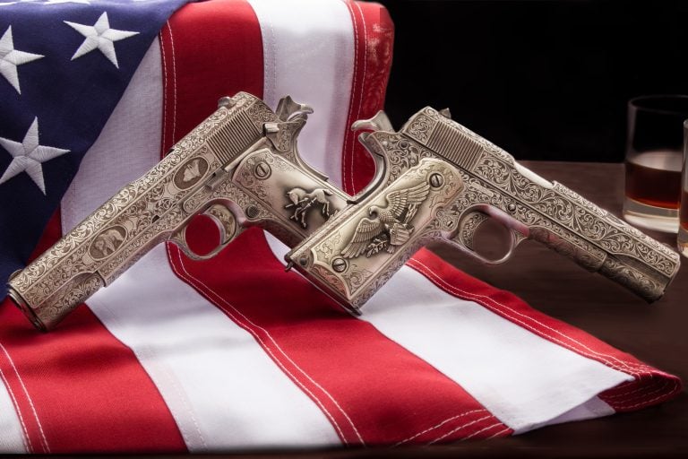 Master Engraved Roy Richards Colt 1911