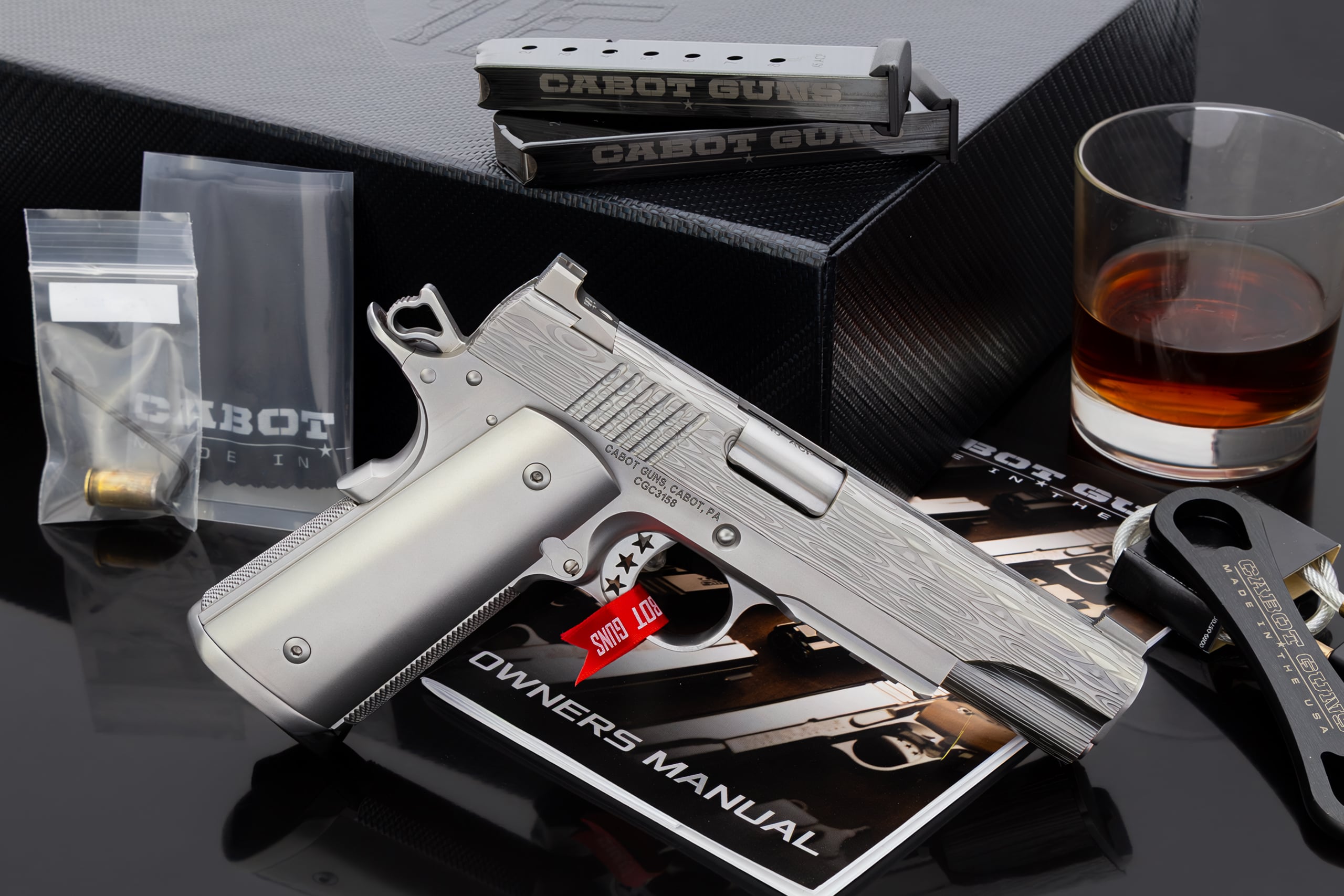 Cabot Guns Serenity 1911 in 45acp only ONE of 050 (3) Mags - Image 2