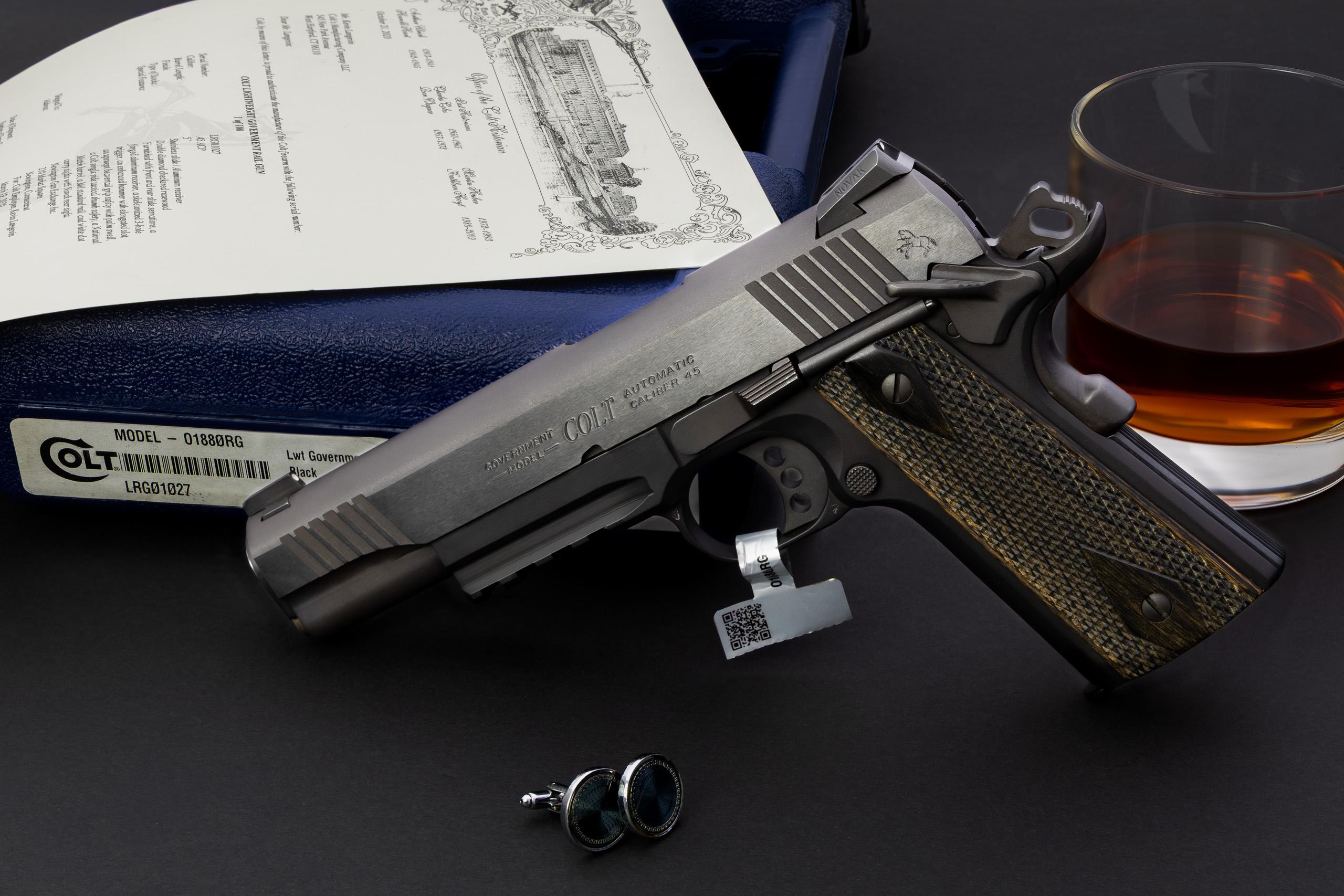 Documented Colt Executive LRG Rail Gun 1911