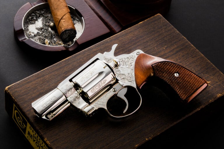 Master Engraved B Coffey Colt Detective